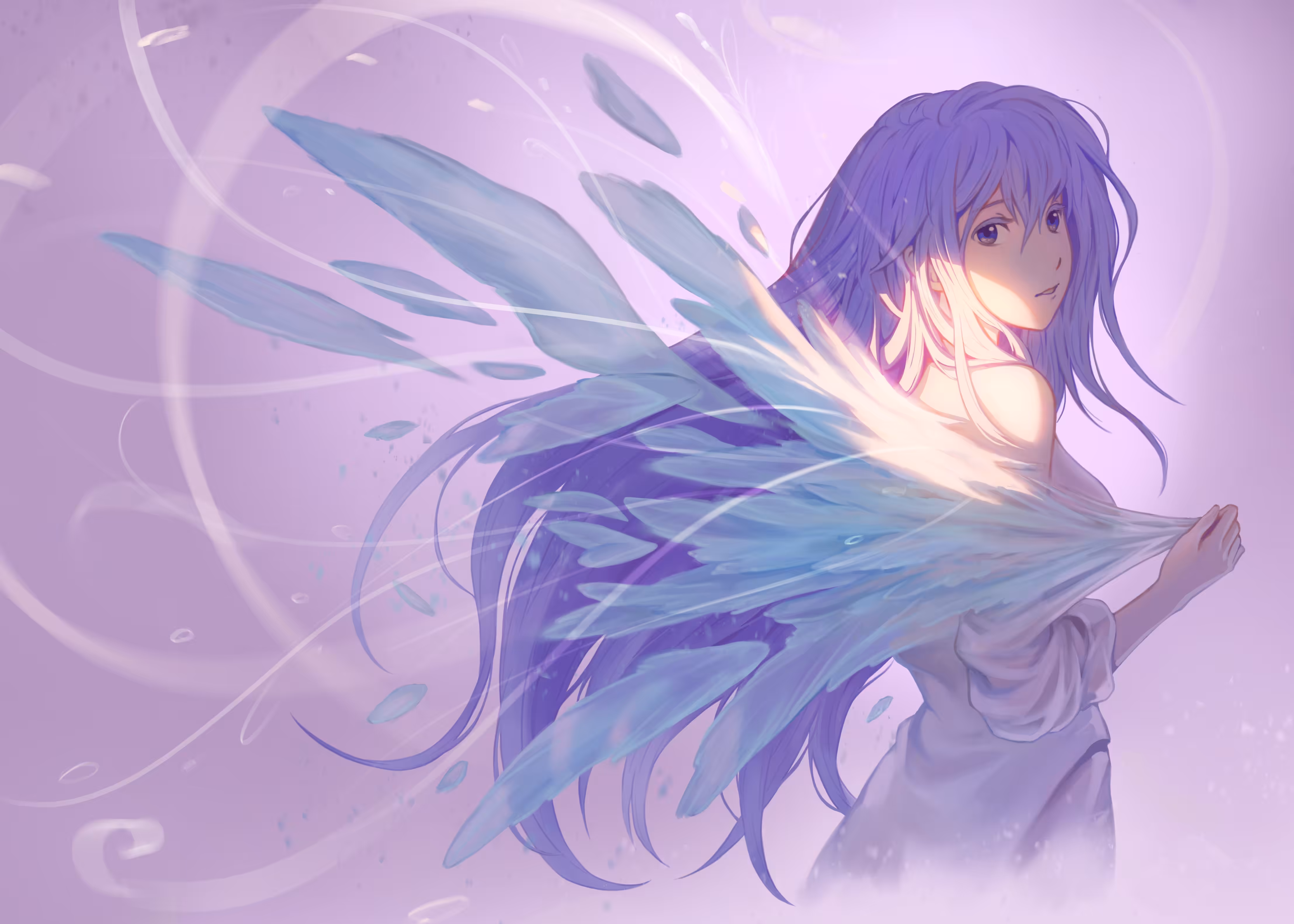 The angel light lines