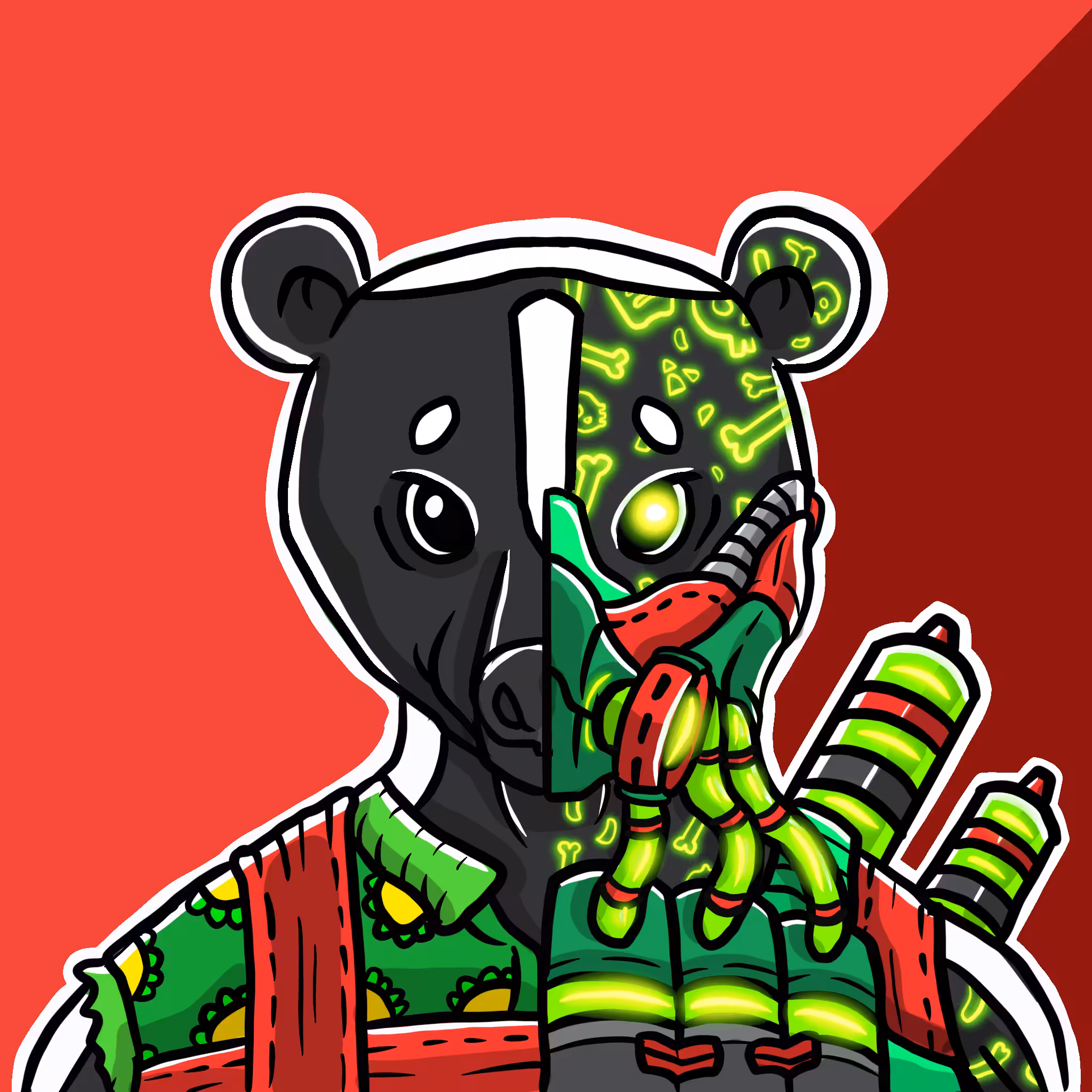 Mirror Zoo: Skunk / Poison Keeper (common)