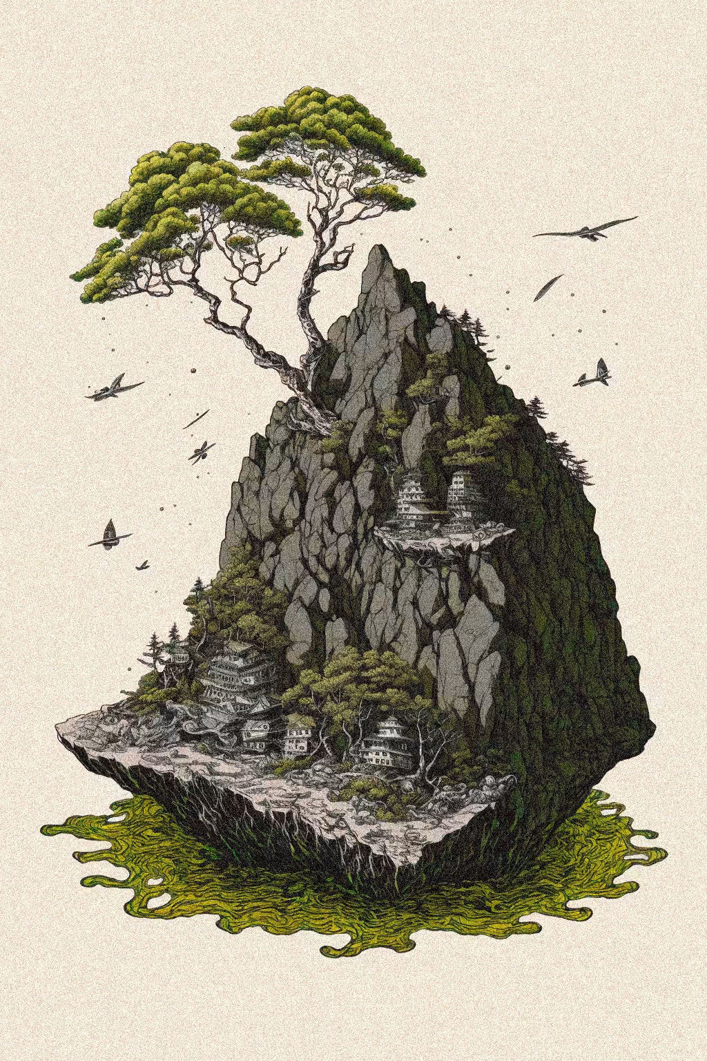 Floating Stone [1]