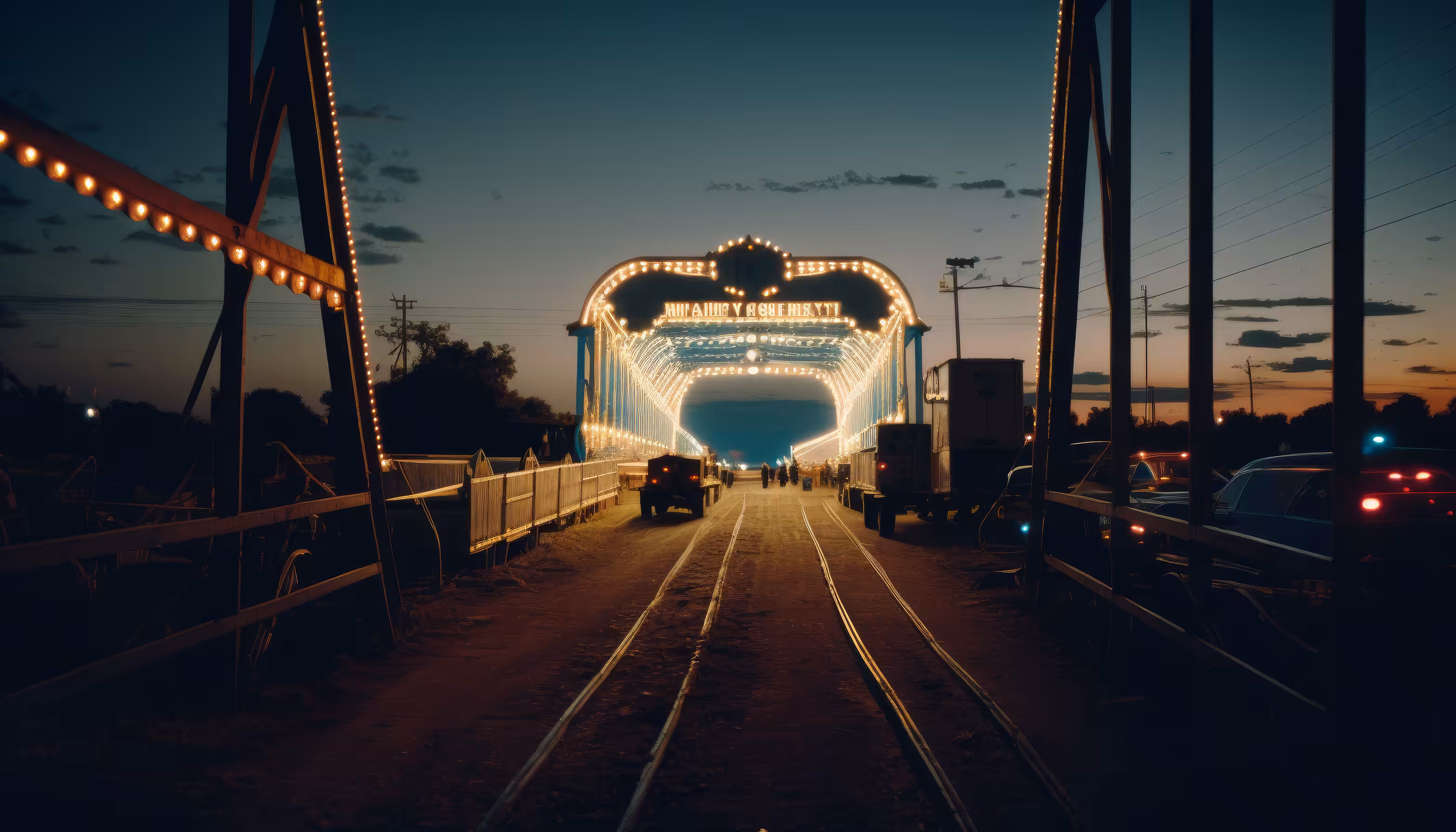 County Fair - AI Nostalgia: End of the day