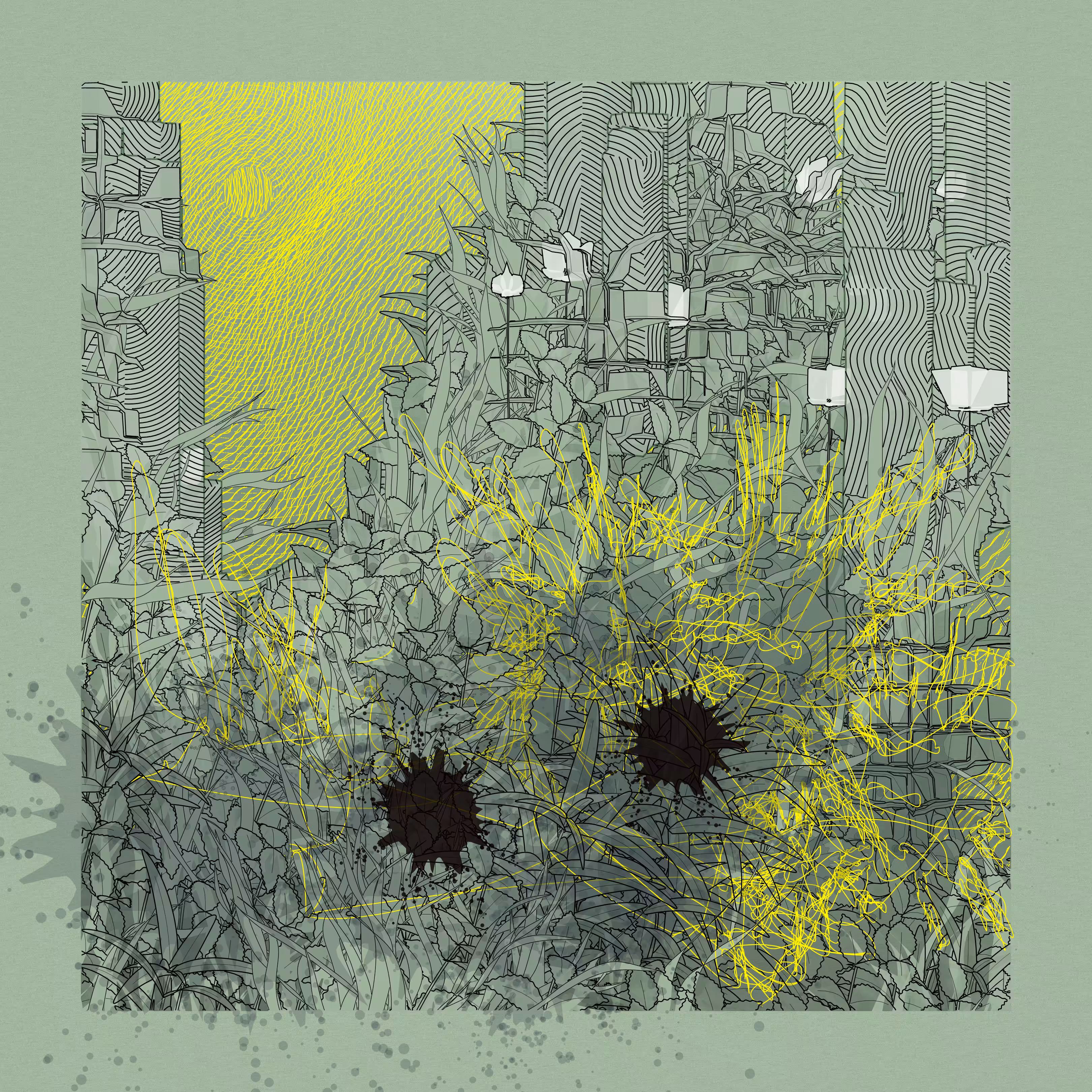 Landscape with Carbon Capture #6612