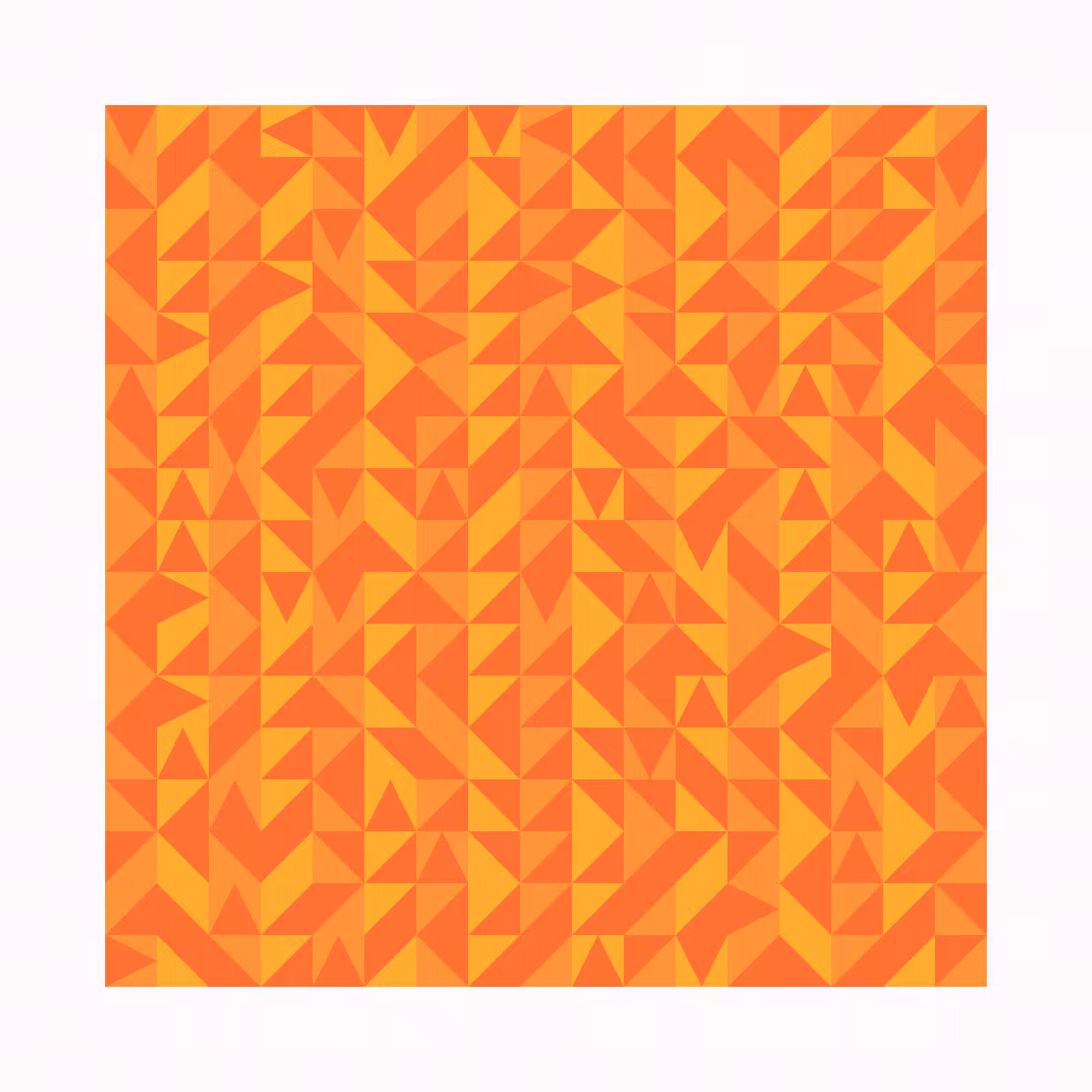 Triangle Pattern II #84
