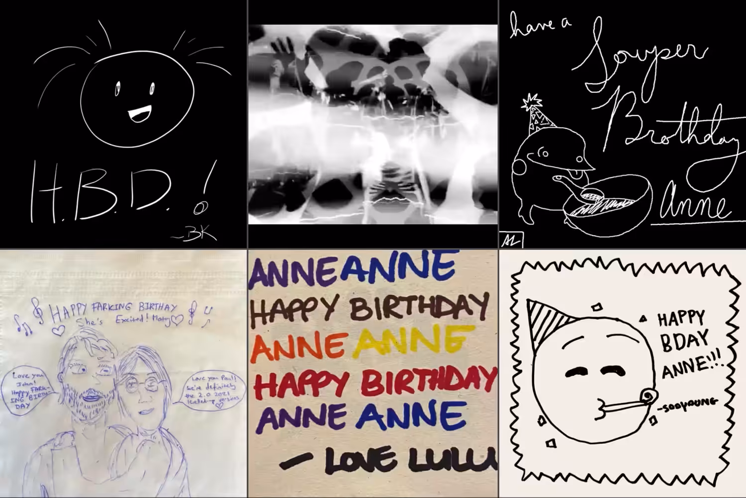 Anne's Birthday Card - 7/3/2021