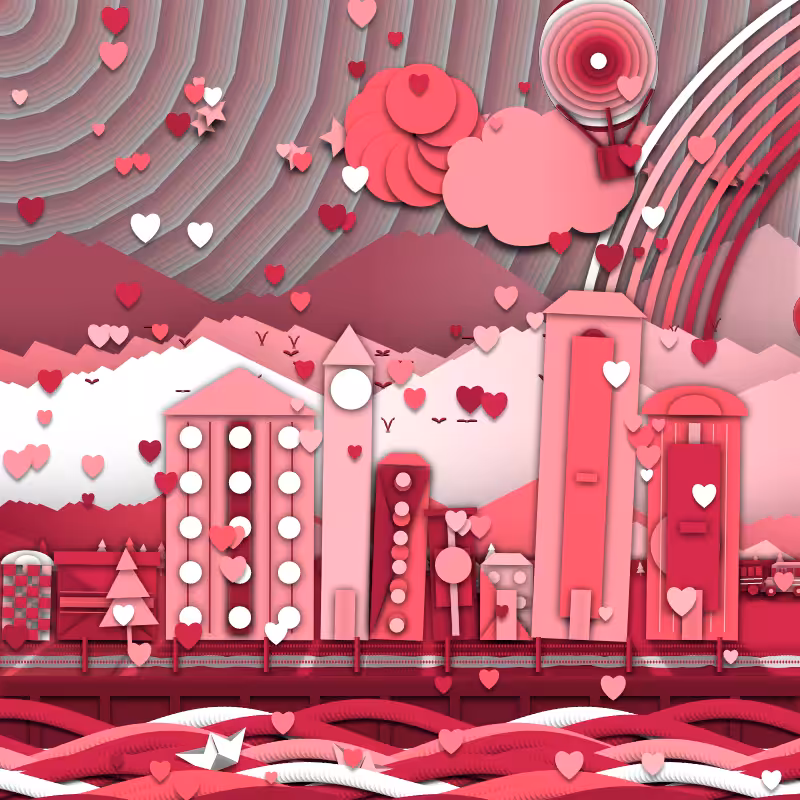 Paper Art 2.5D #143