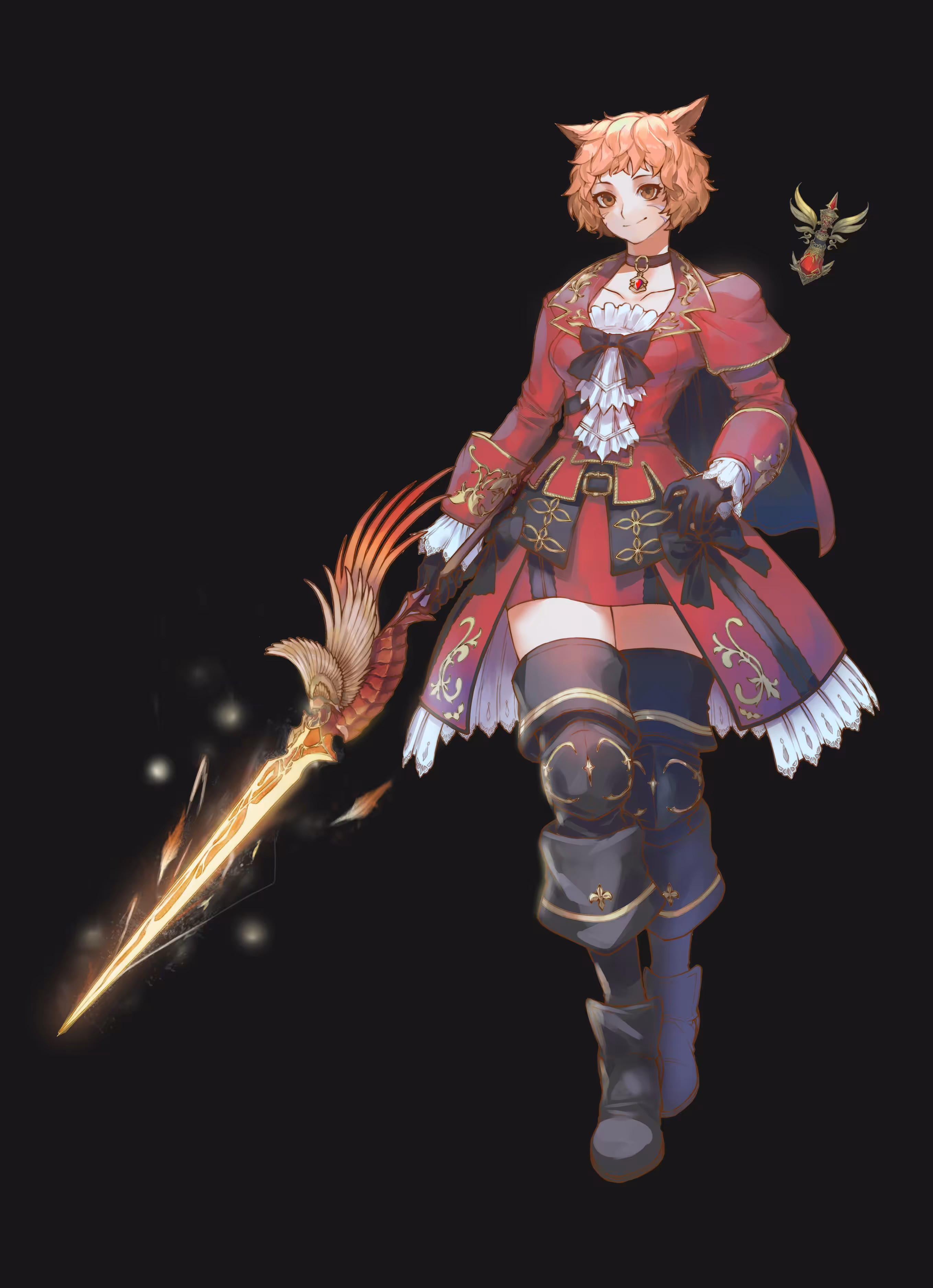 Character Miqo'te Red Mage Final Fantasy XIV