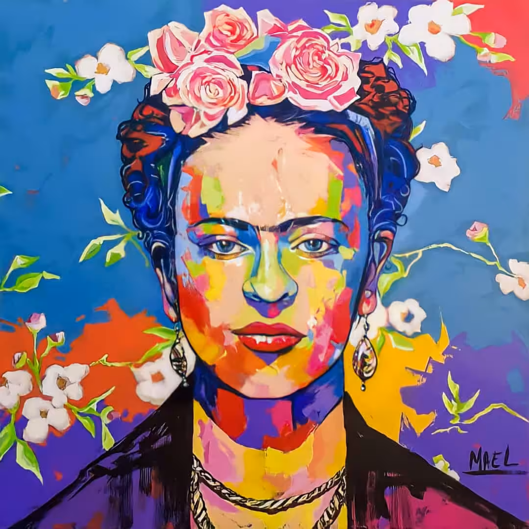 Frida Kahlo by Mael Barbosa