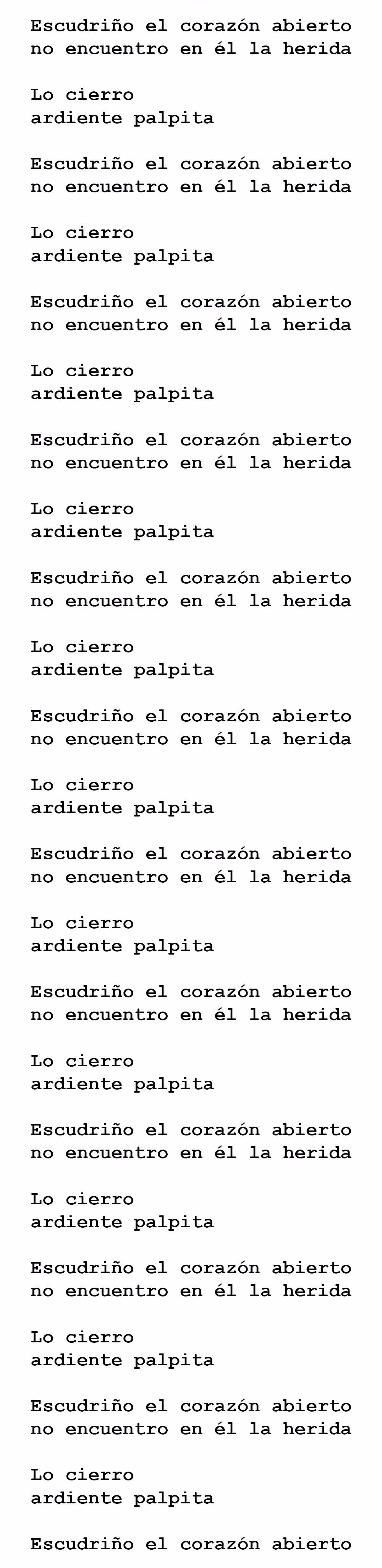 A corazón abierto