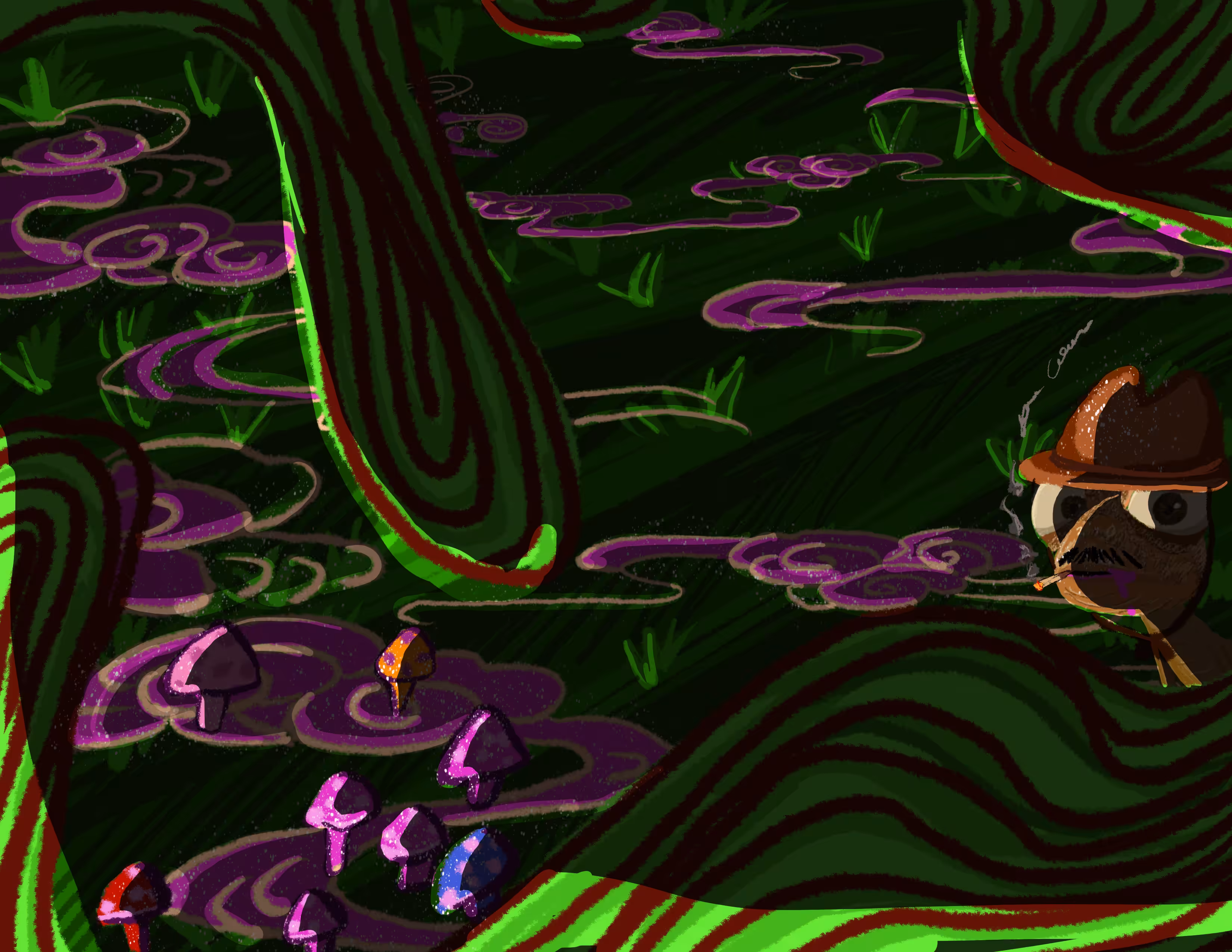 Cowcow Vibes: Mushroom Effect