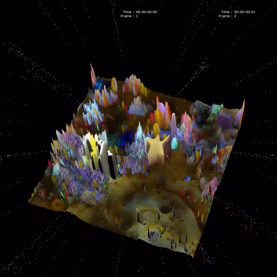 Data Art "Data World" #6