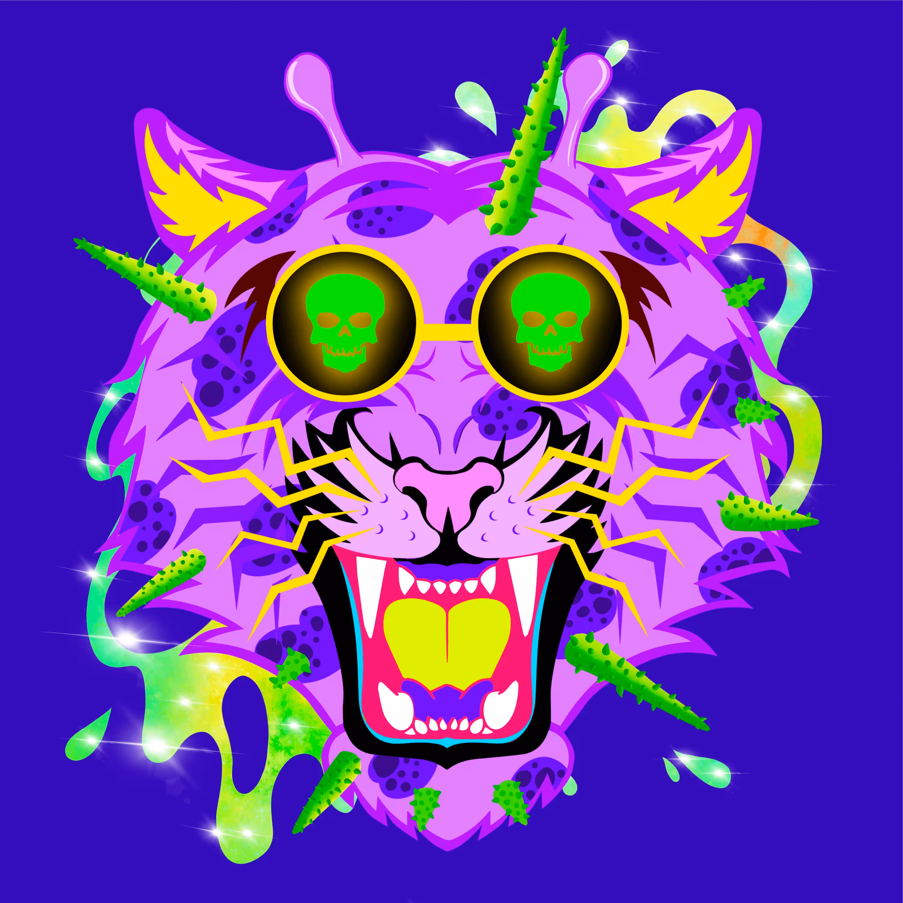 CRYPTO TIGER FACE #39