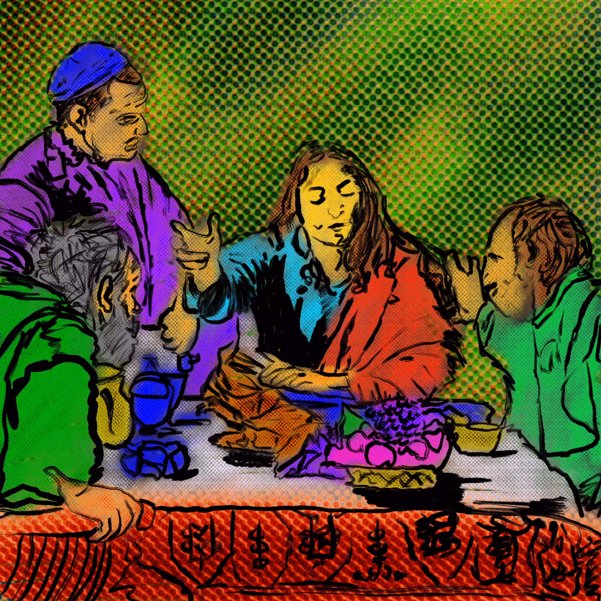 Caravaggio's Supper