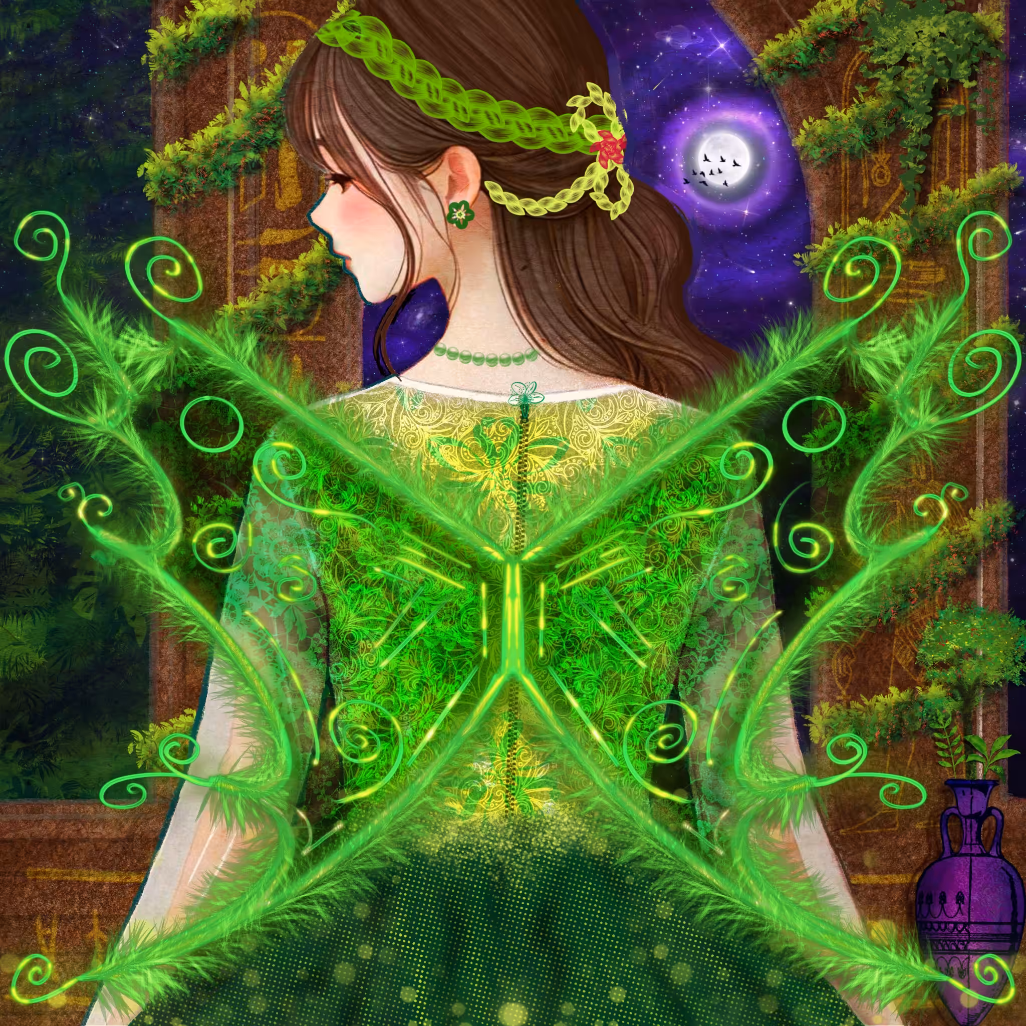 “Guardian of the Forest” 🌳🦋