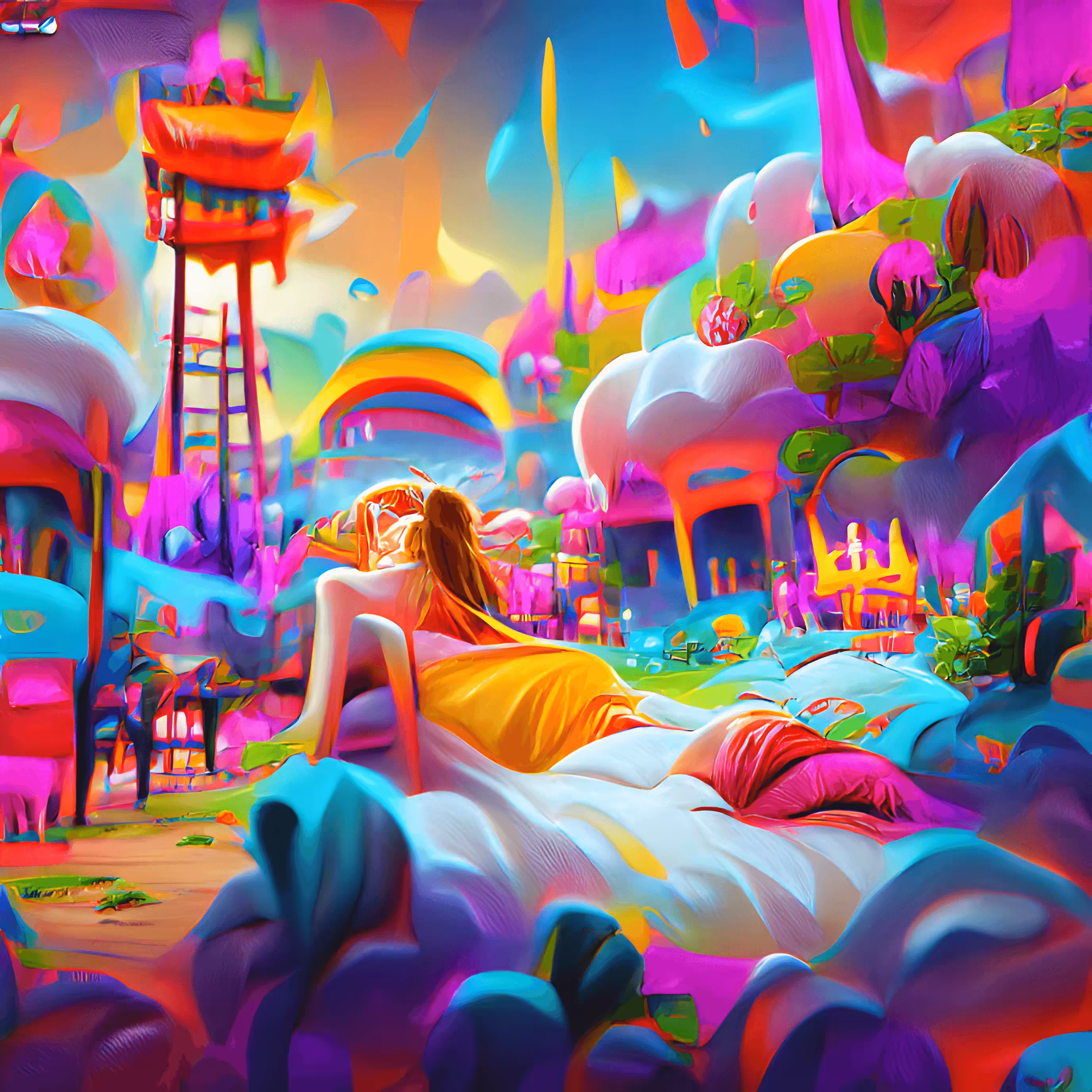 The GANS Collective - Varieta Curated: Vivid Technicolour Dreamland