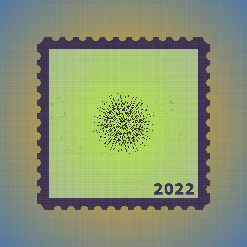 Snowflake stamp #35