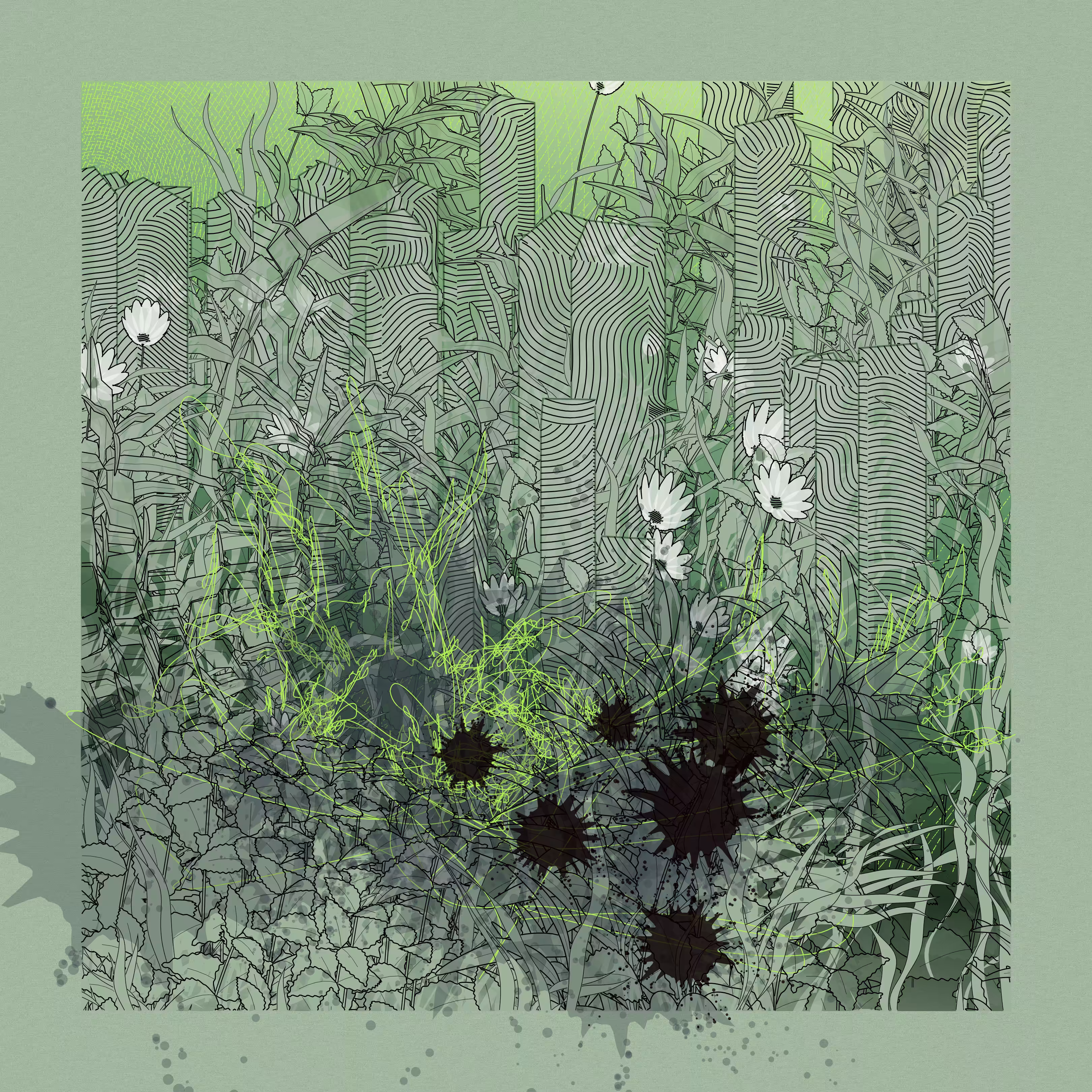Landscape with Carbon Capture #6050