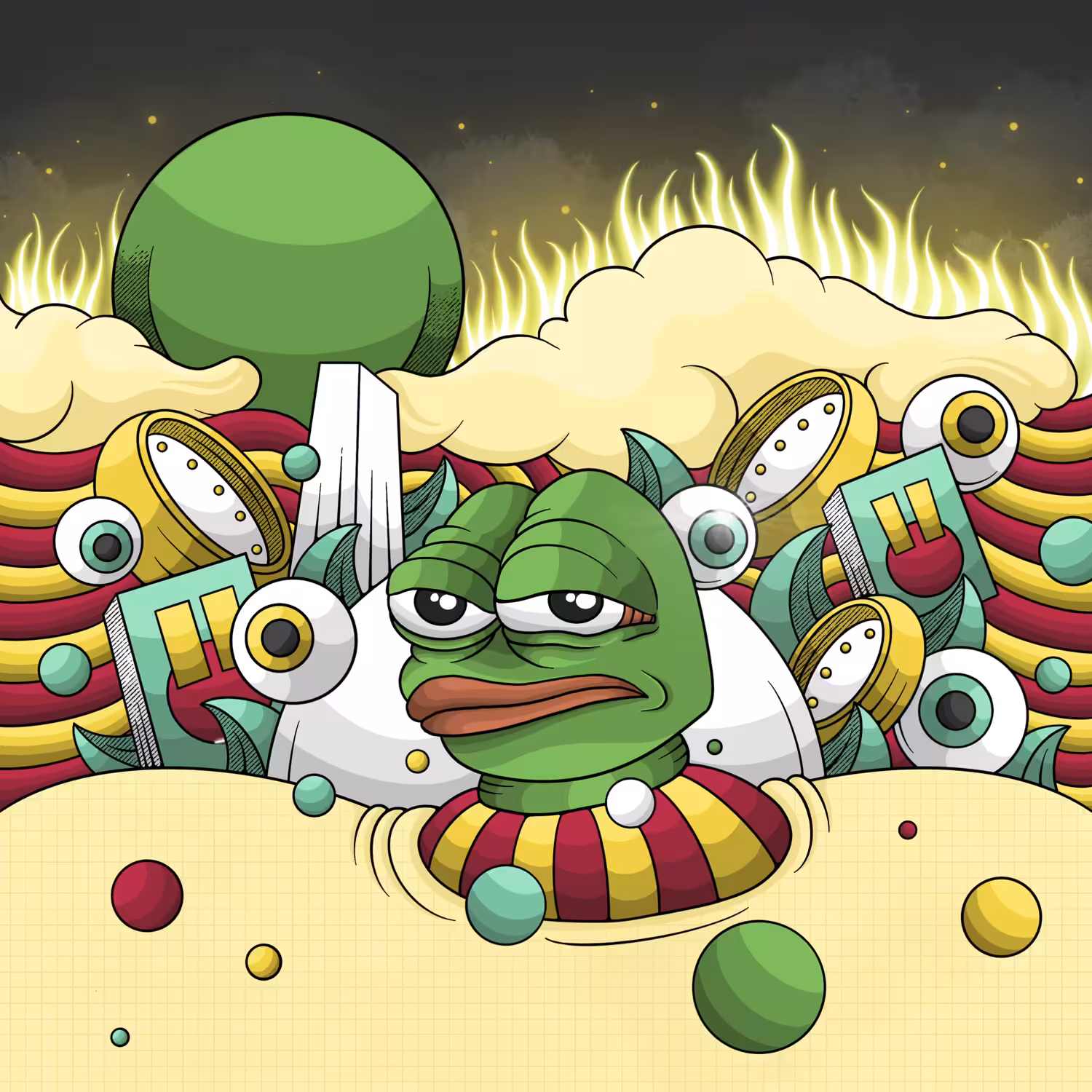 Sadness Behind a Happiness Of Pepe