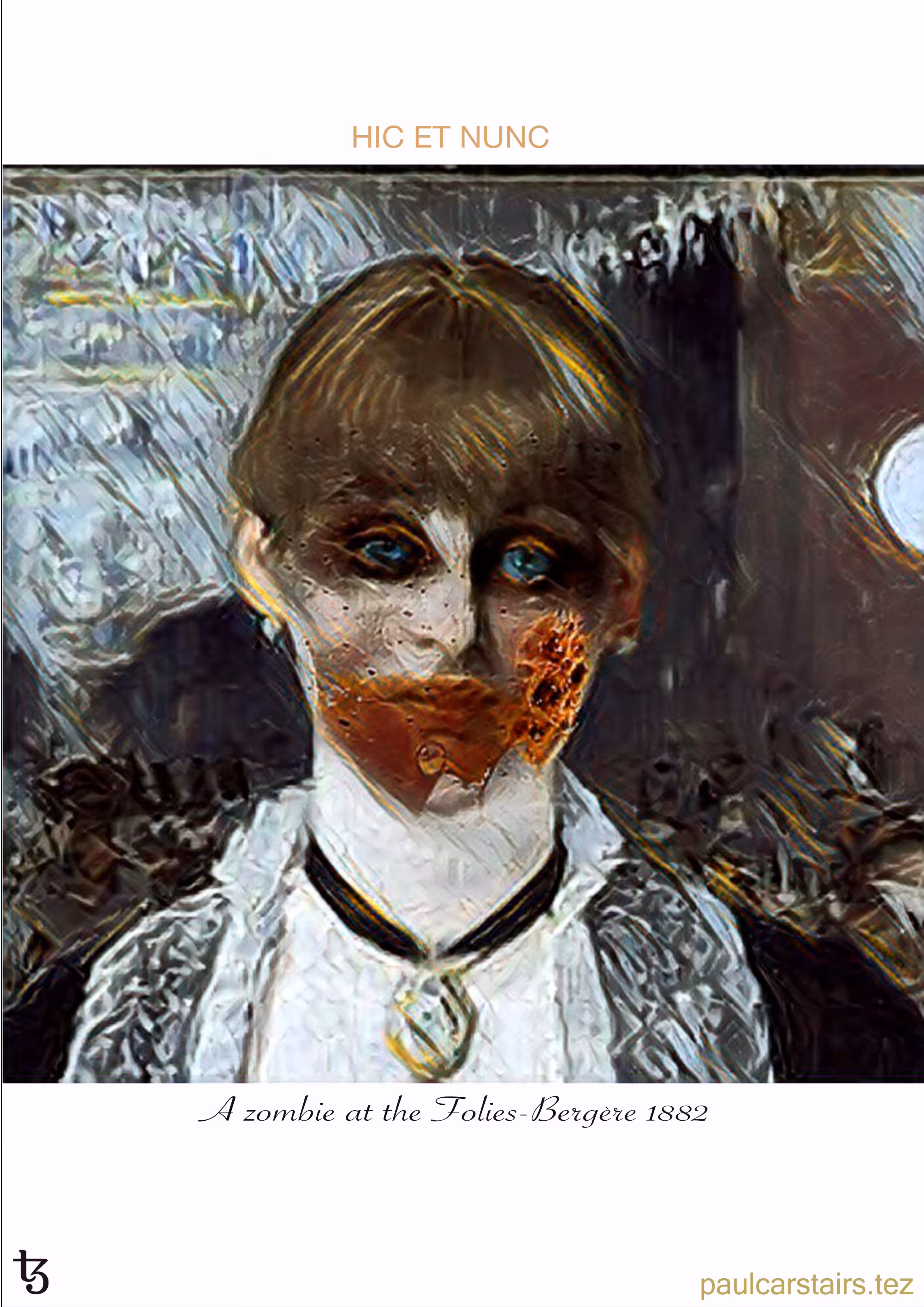 A zombie at the Folies-Bergère 1882