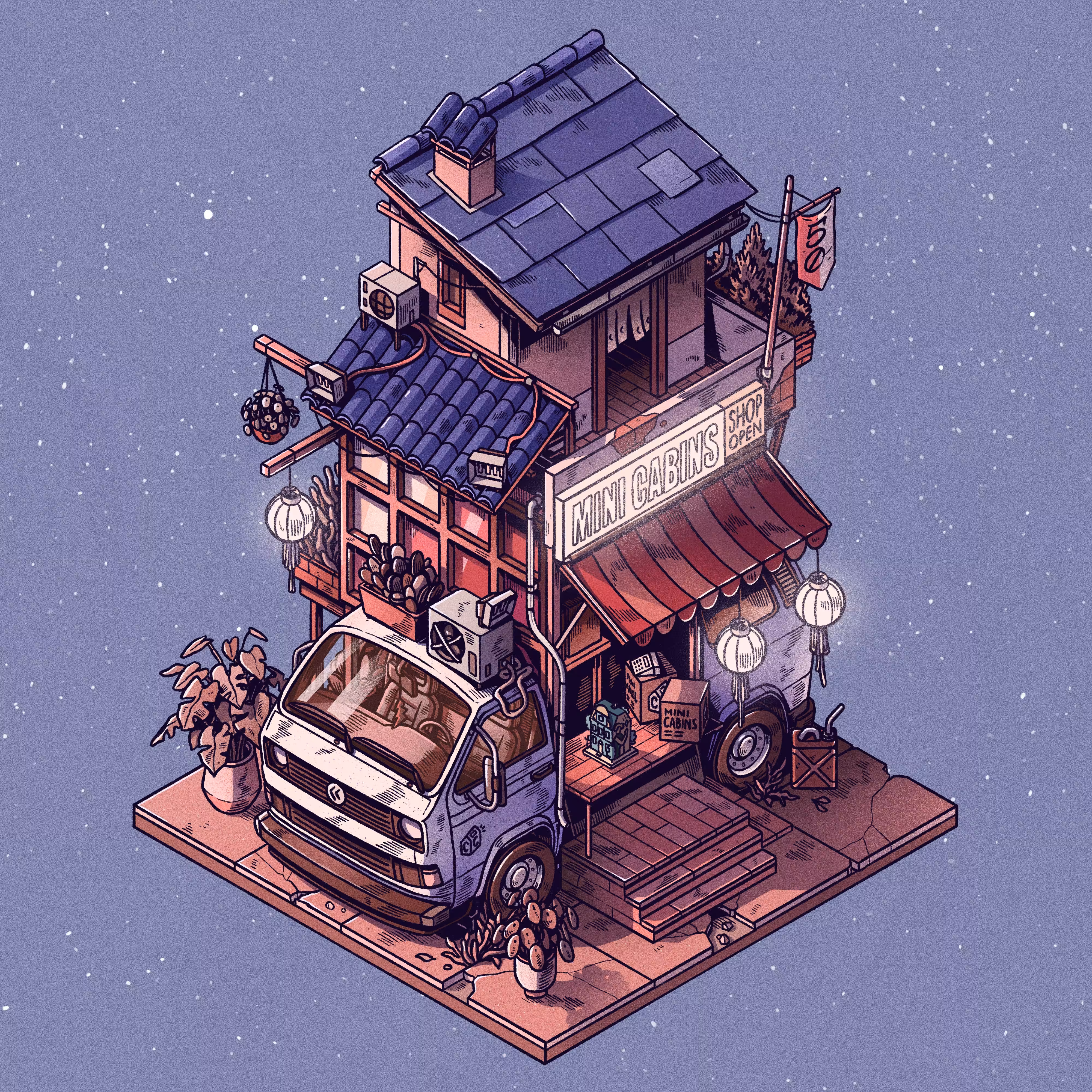 Curious Cabins #50: Caravan #354