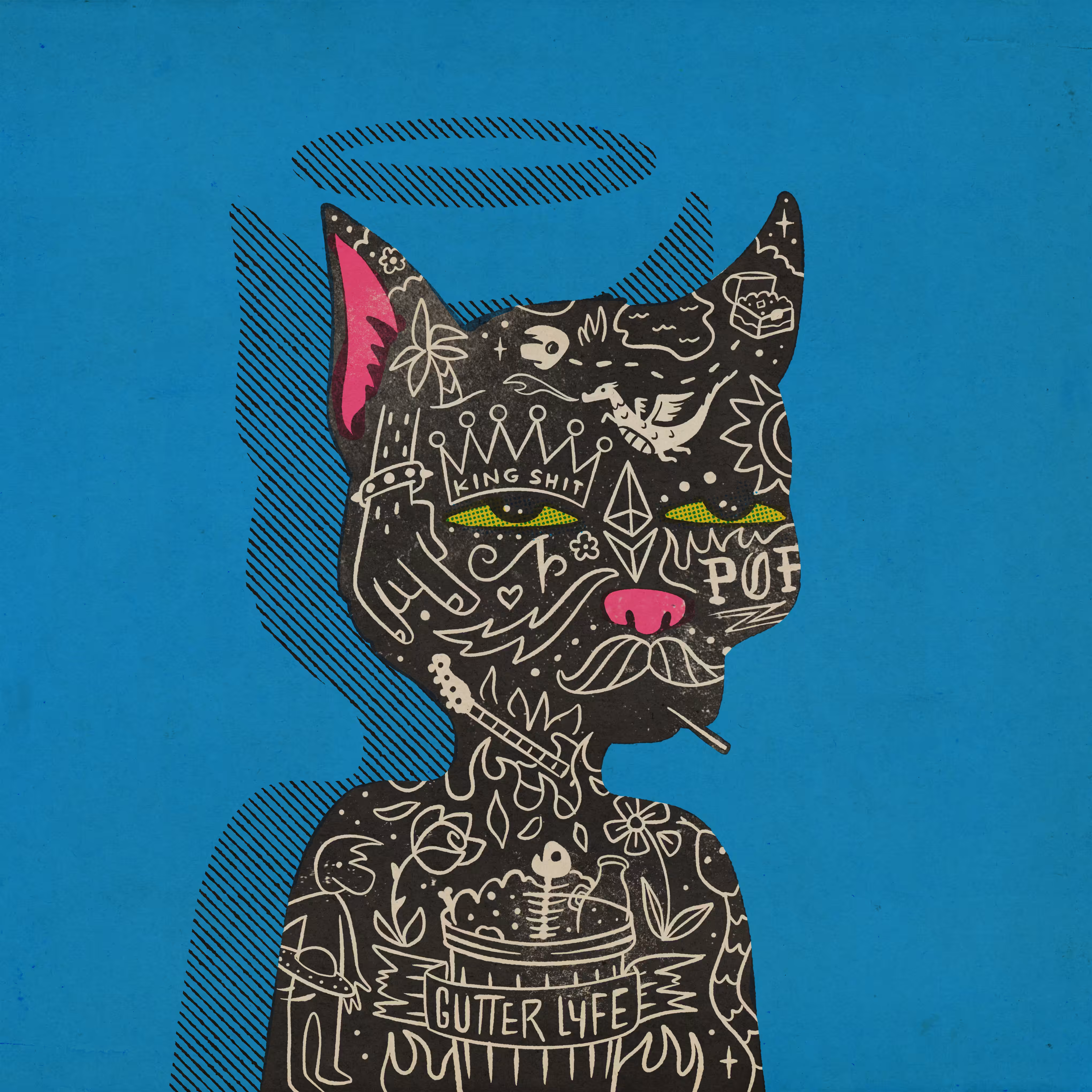 Gutter Cat #2546 // Pop Wonder Remix