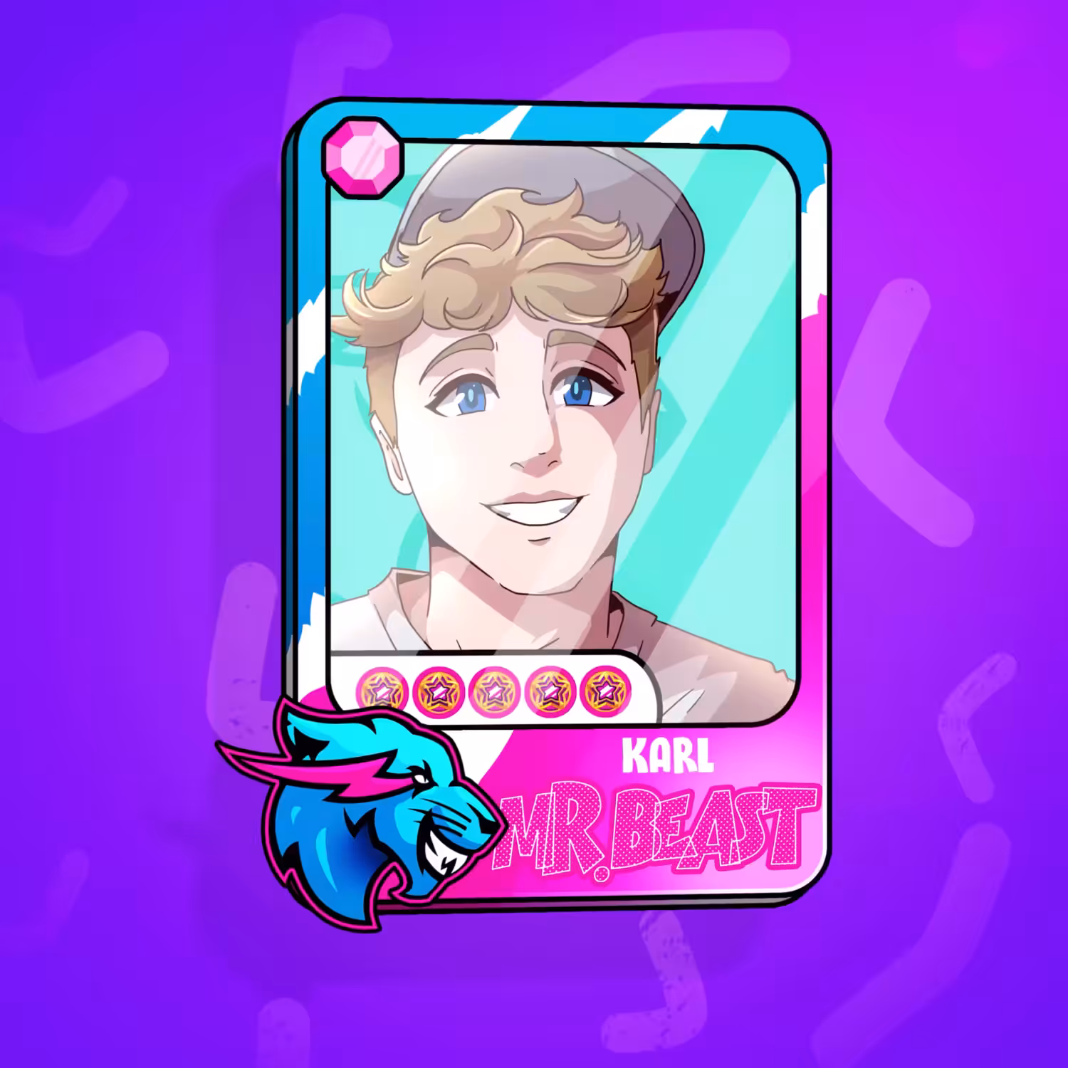 Mr.Beast Collectable Cards