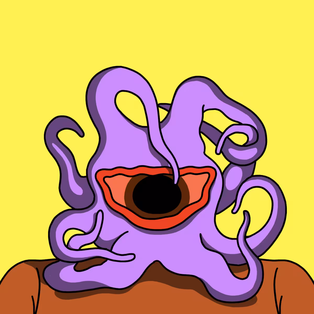 |Hedz| Tentacleface Purple