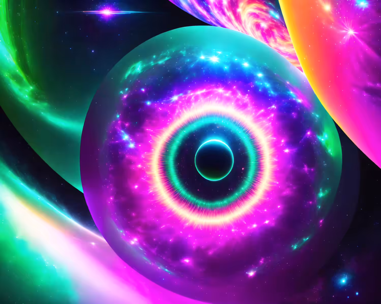 Infinity's Eclipse Black Hole