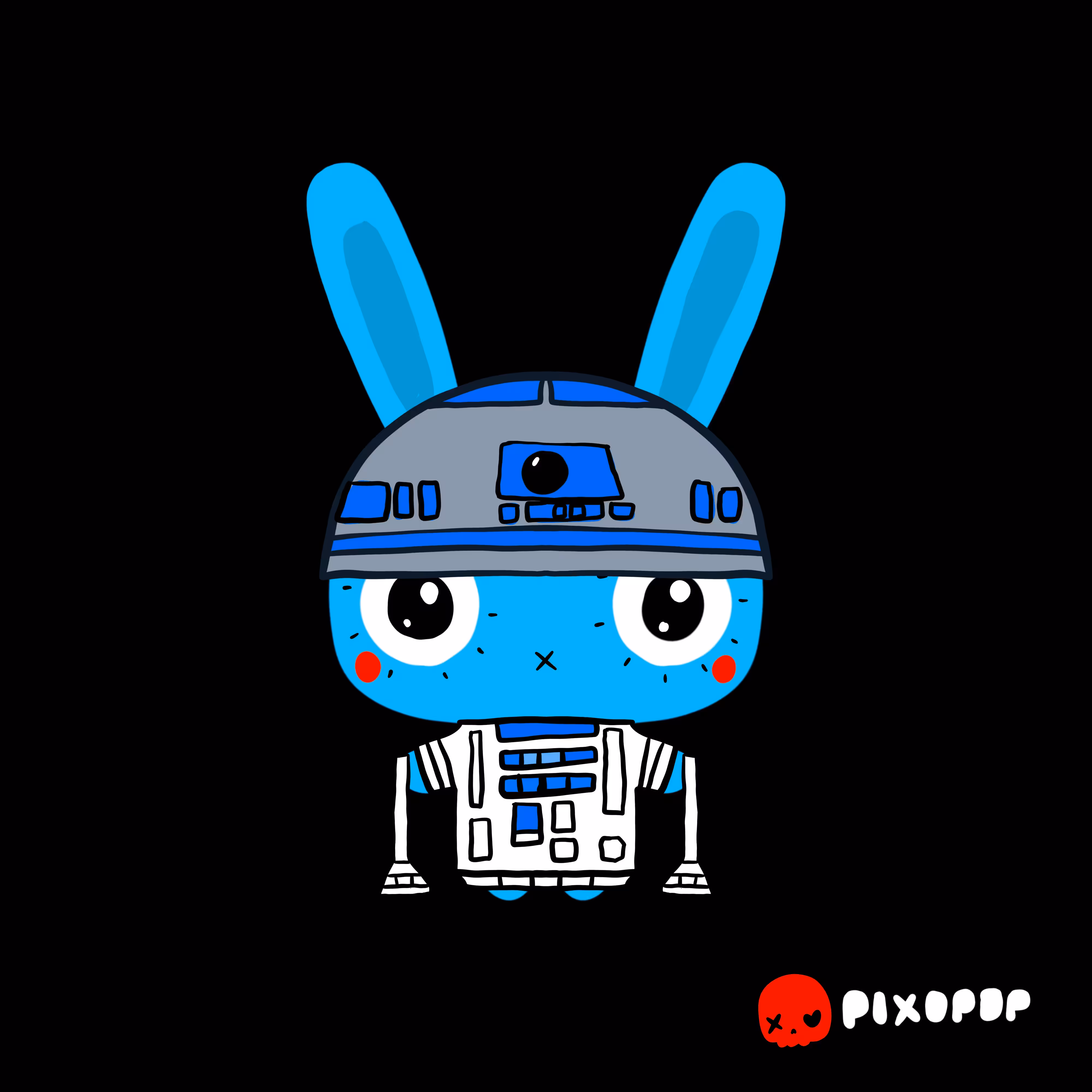 PIXOPOP CUTIES: Stitch Bunny #160