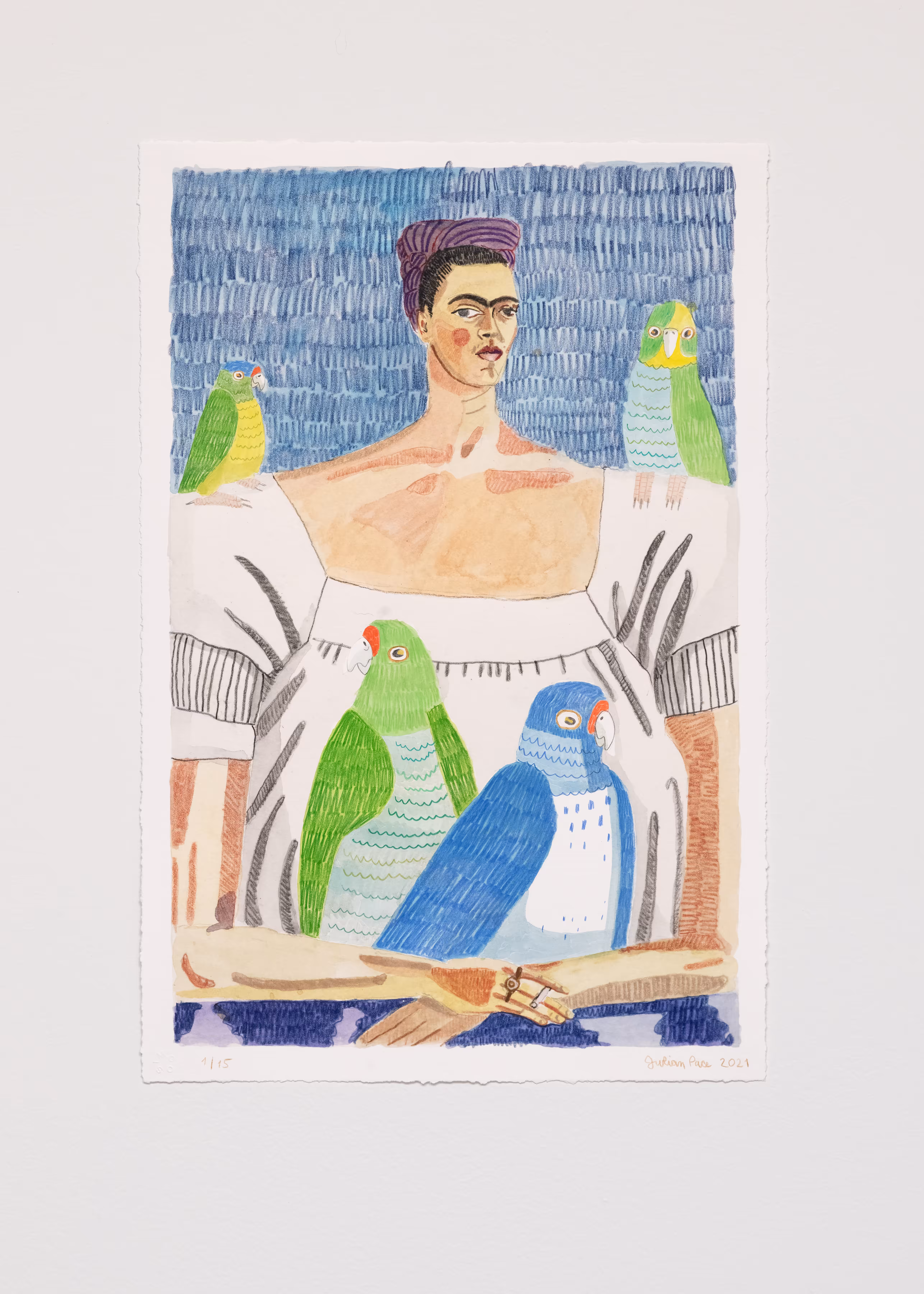 Julian Pace - Frida and Parrots