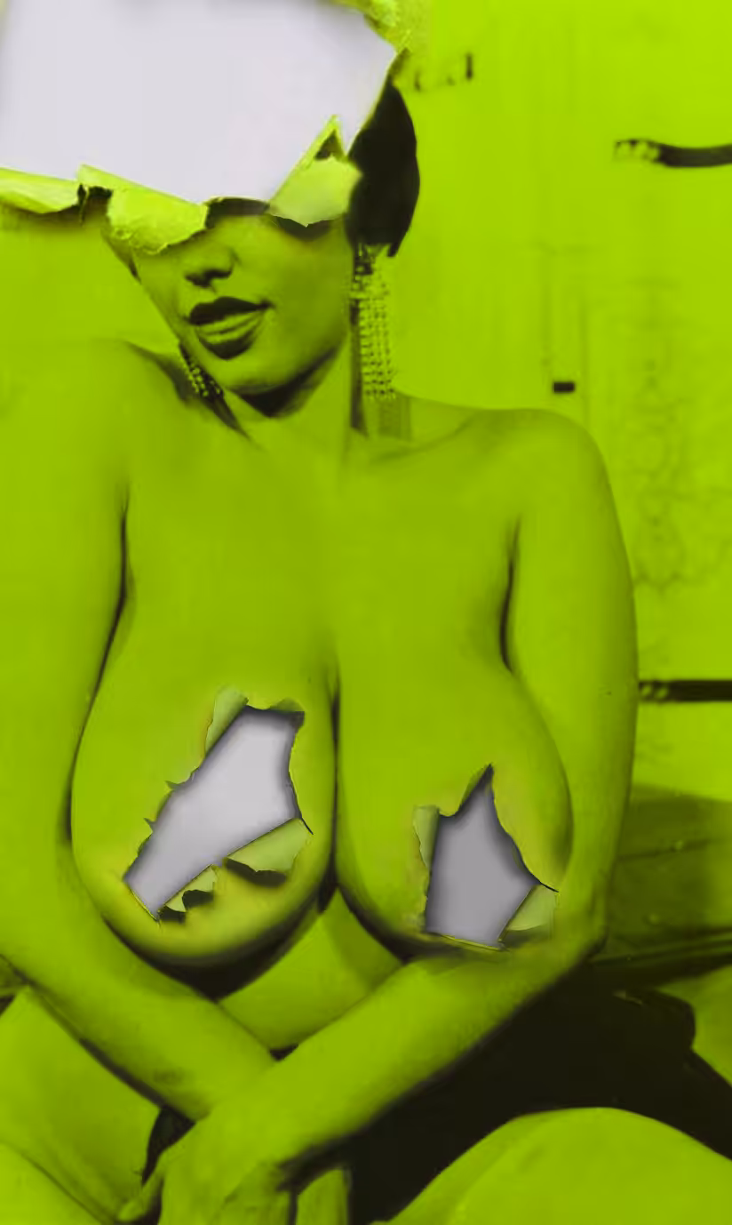 Censorship Rights + Lefts #7 (Chartreuse)