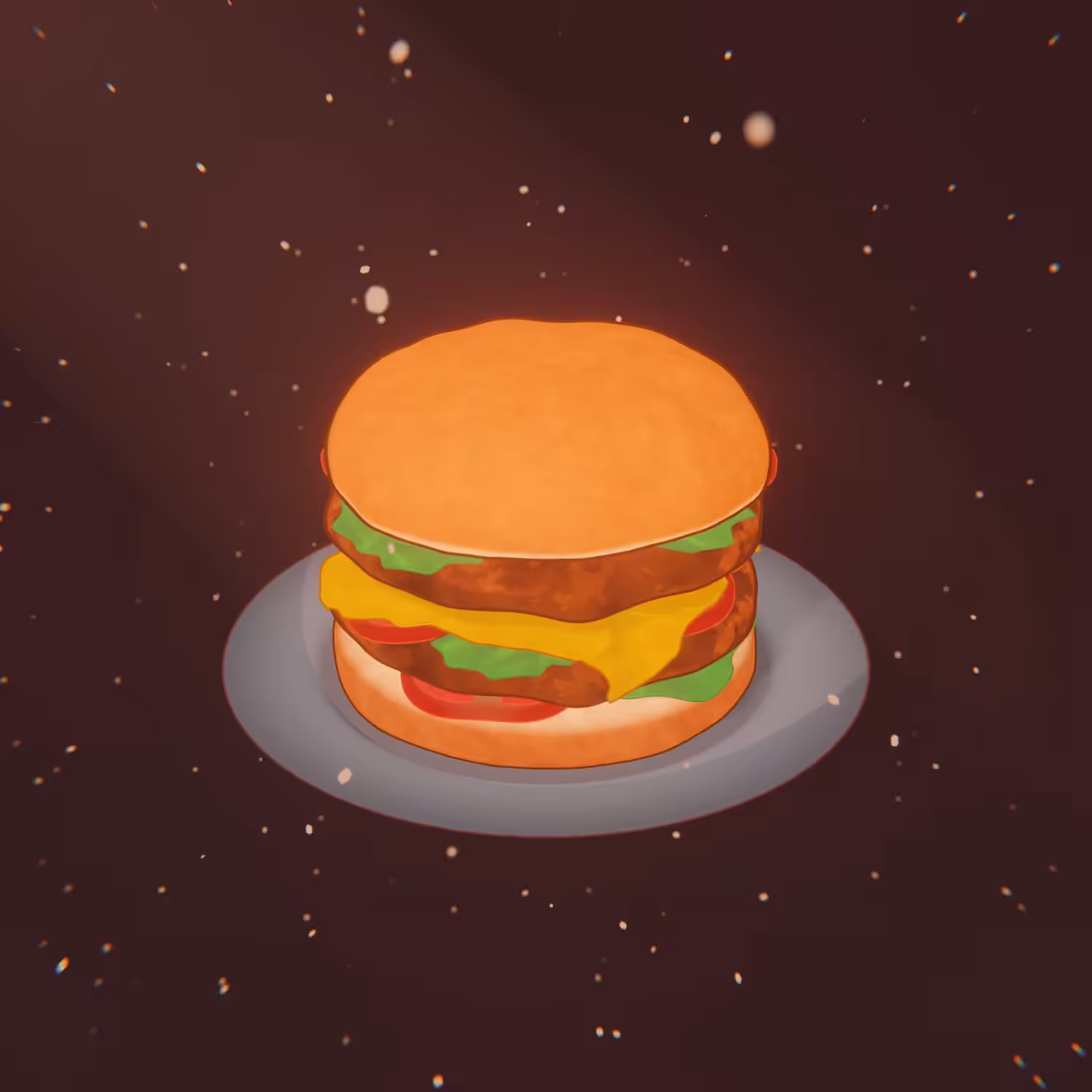 Stylized Burger
