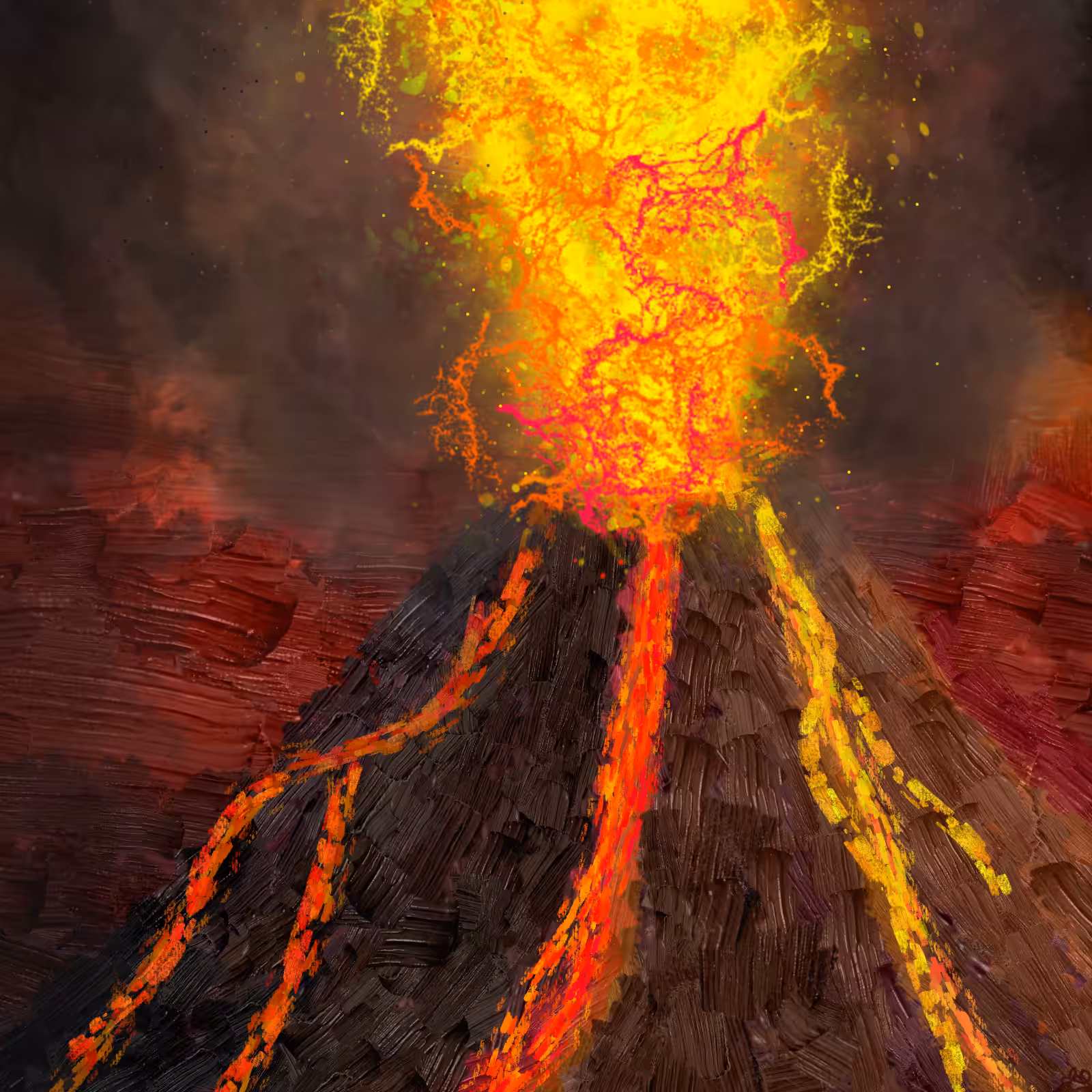 Volcano Eruption