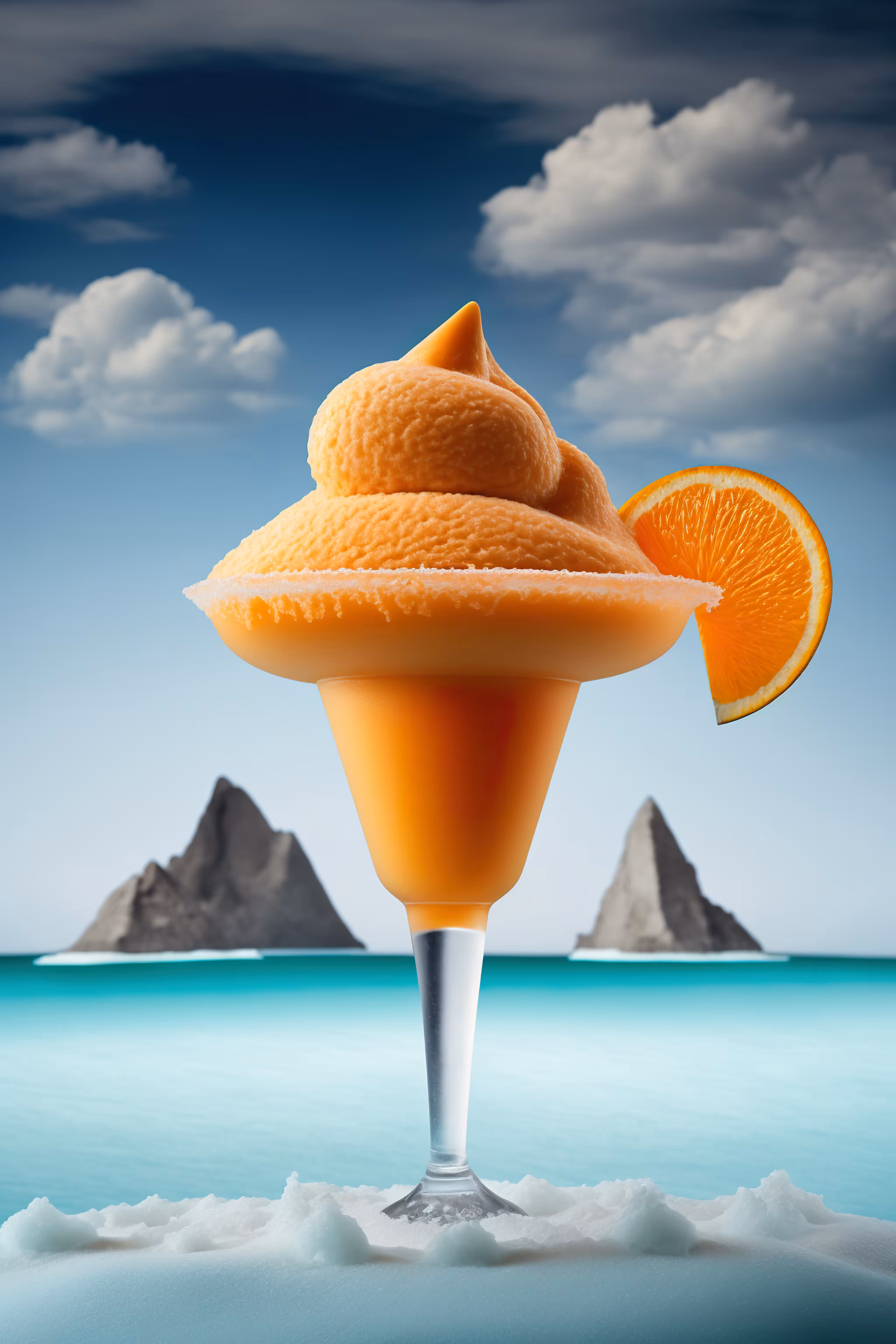 Frozen Orange Daiquiri