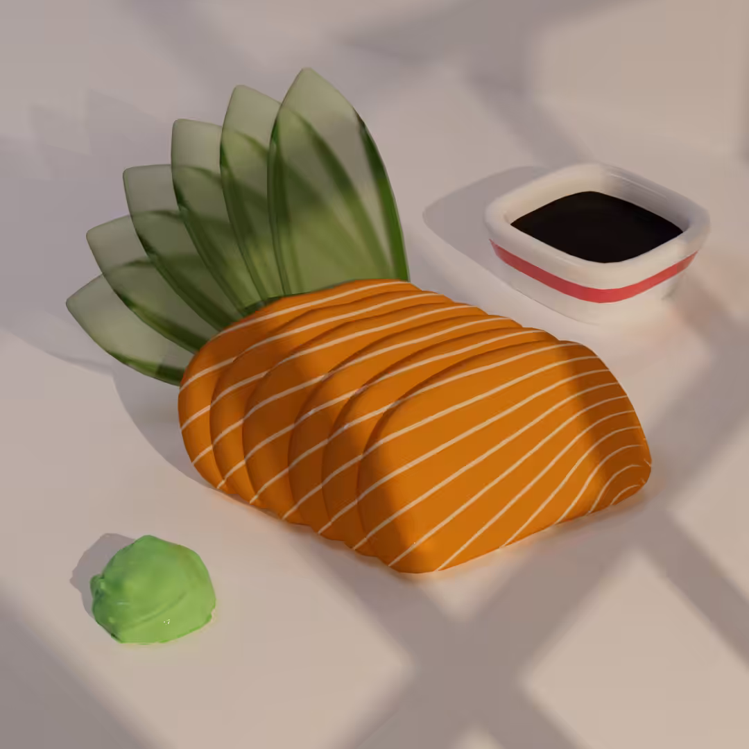 Sushi Plates | #01 - Sashimi