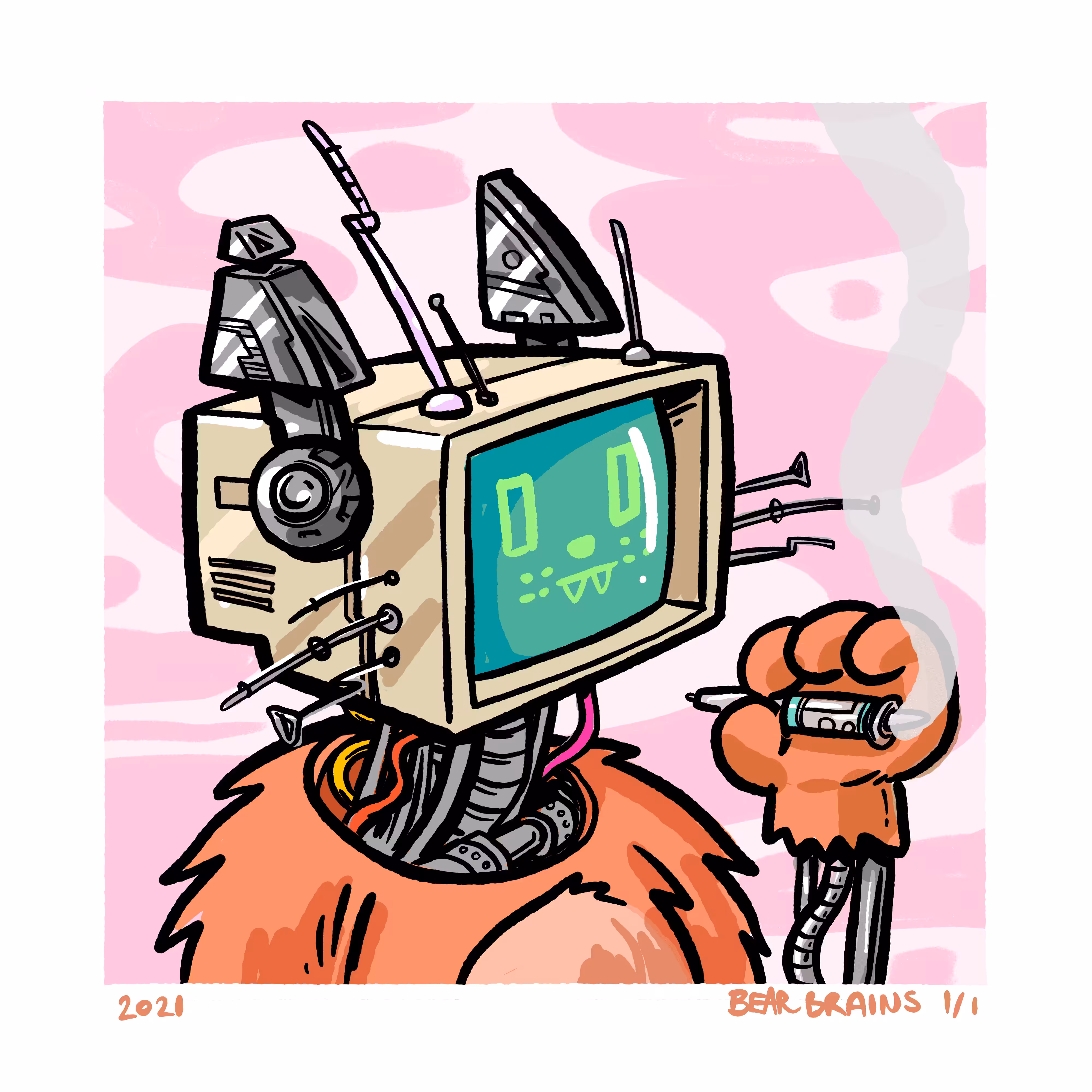 Robo Smokey Kitty (Static)