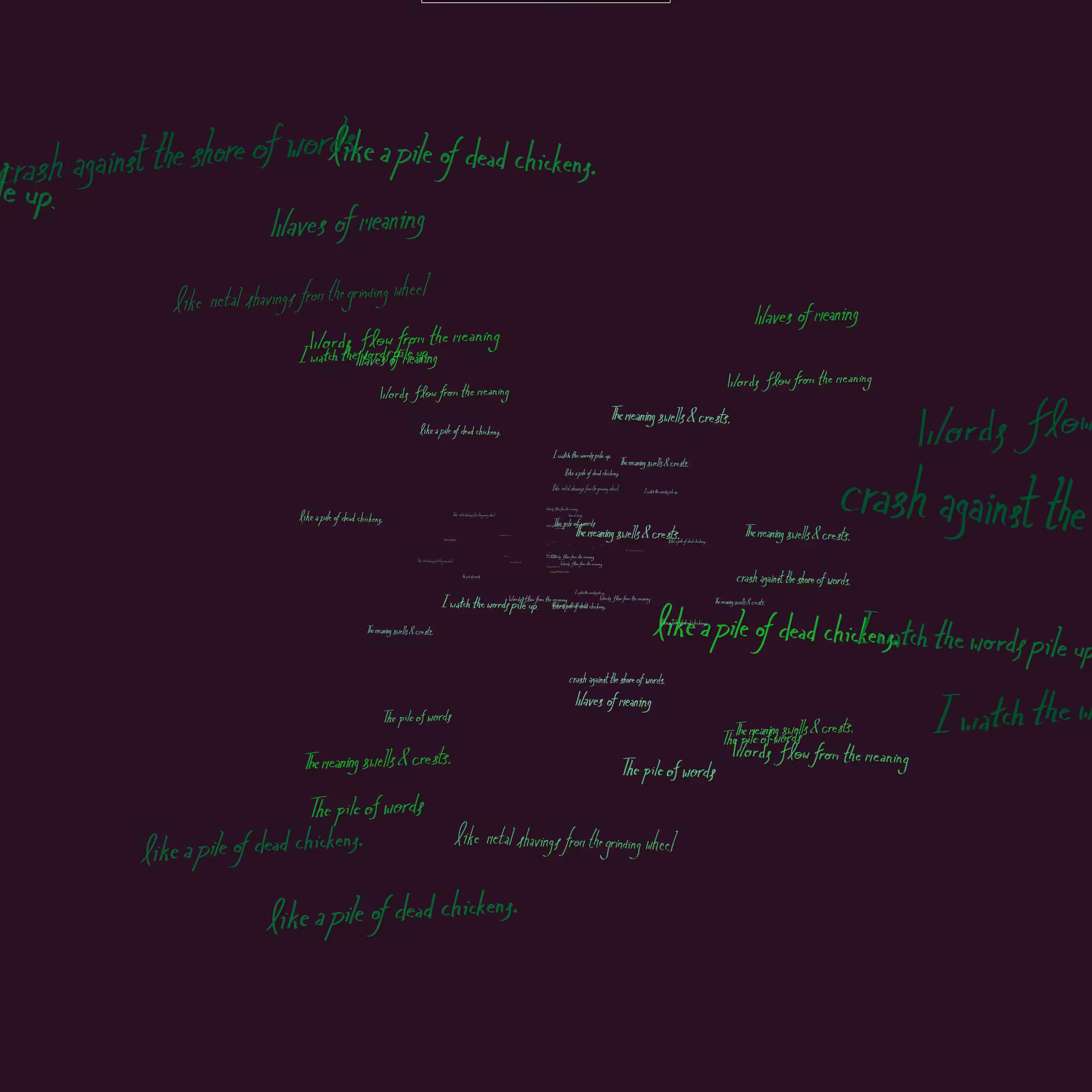 Wordflow #2