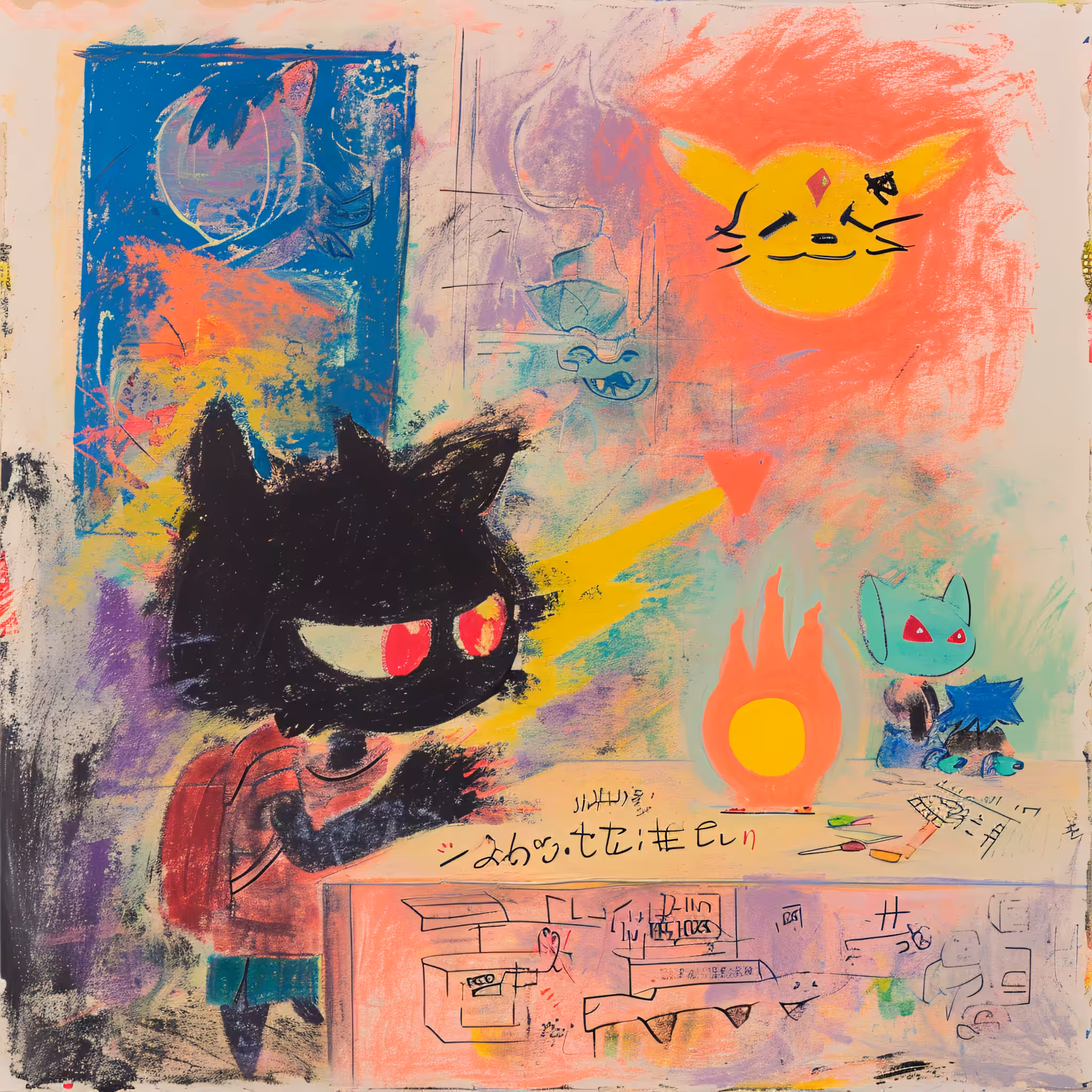 "It’s not just art," she insisted, "it’s a message across time. The layers speak of eras colliding, Picasso painting over Van Gogh's starry night."