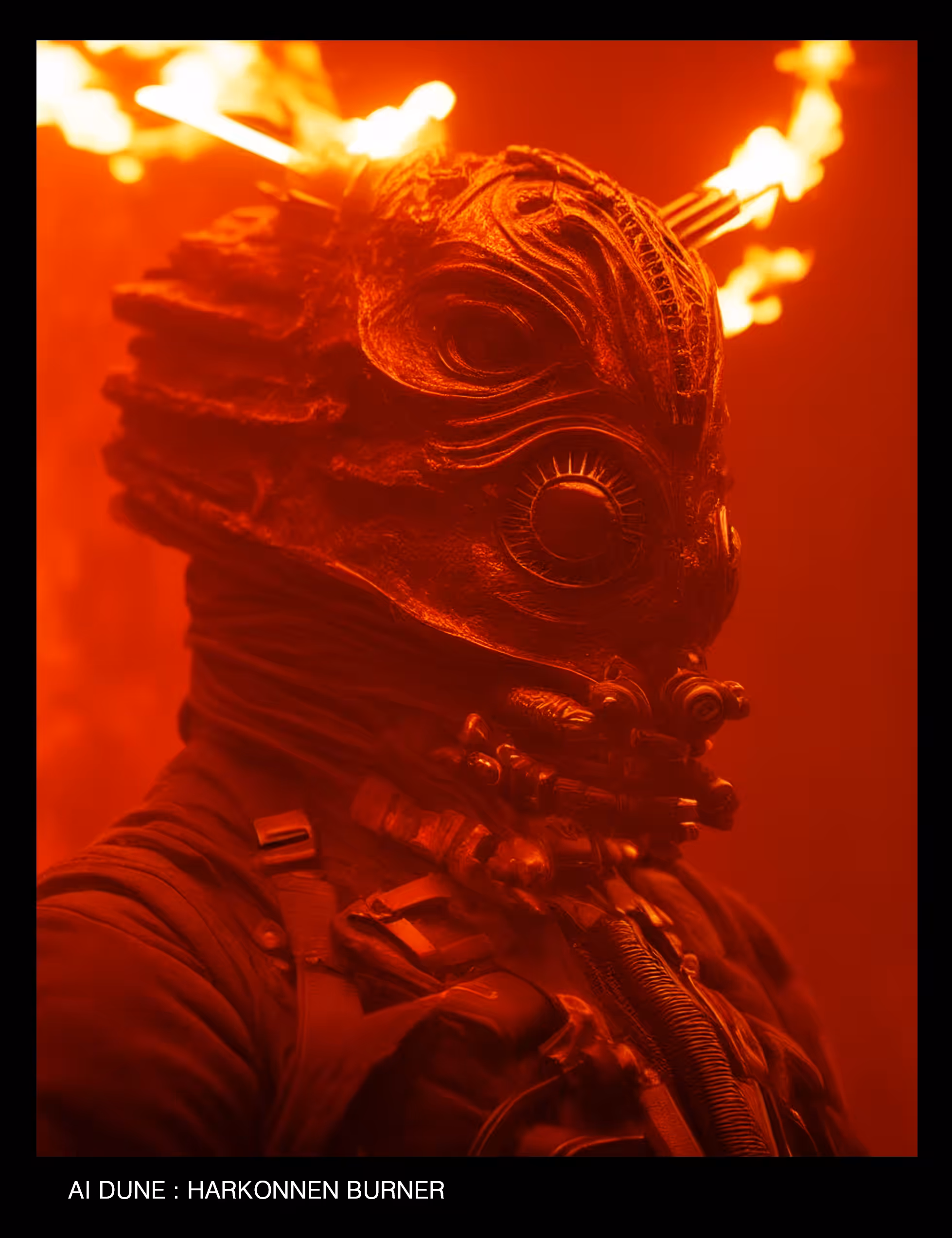 AI DUNE WARRIORS: HARKONNEN  (BURNER)