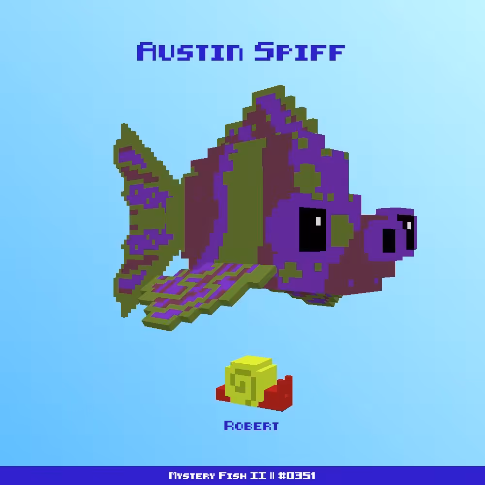 Austin Spiff :: Mystery Fish 0351/1000
