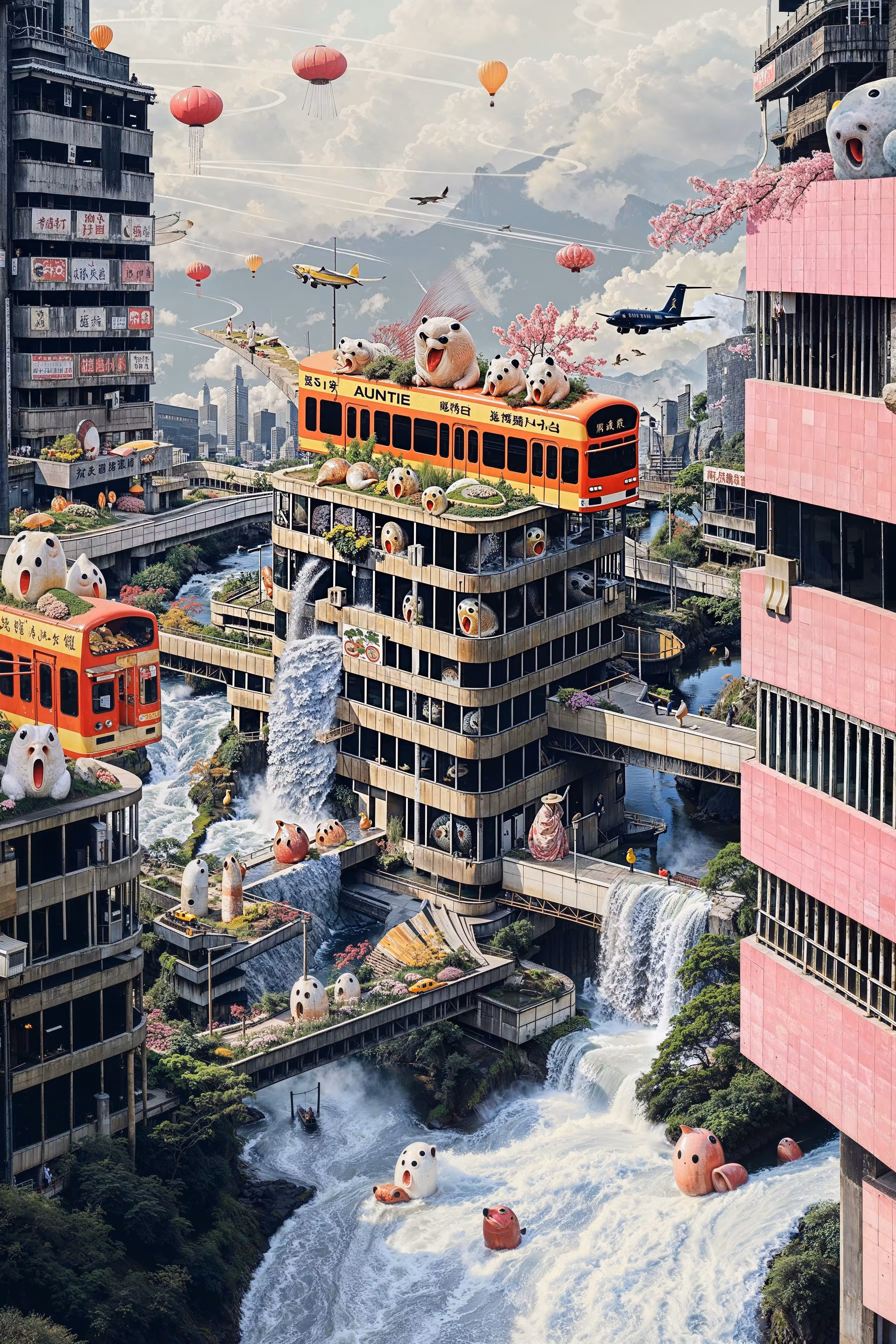 瀑楼车顶行 (#51)