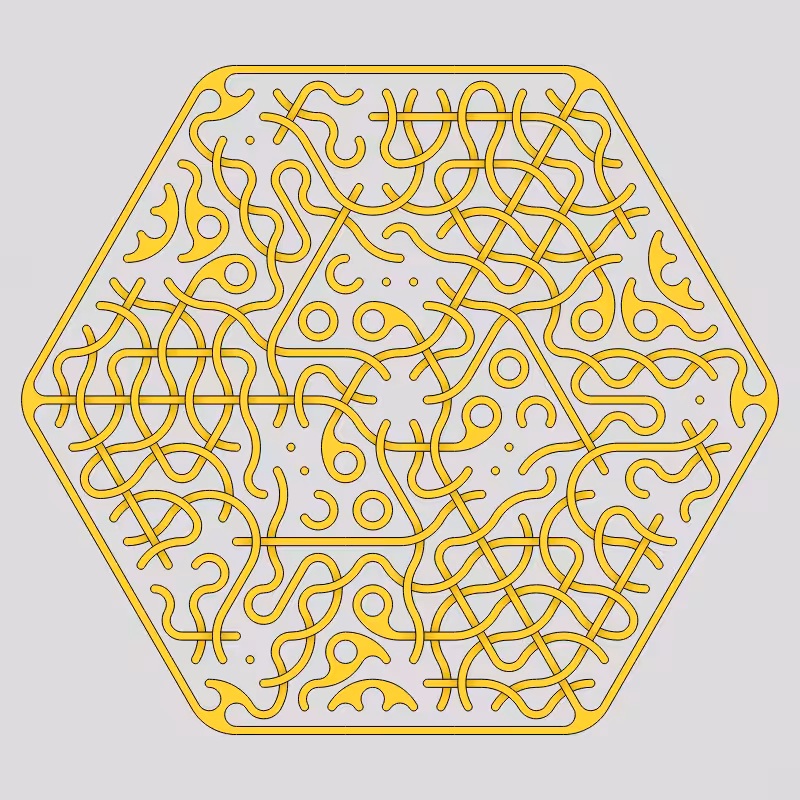 Truchet Threefold Symmetry #4