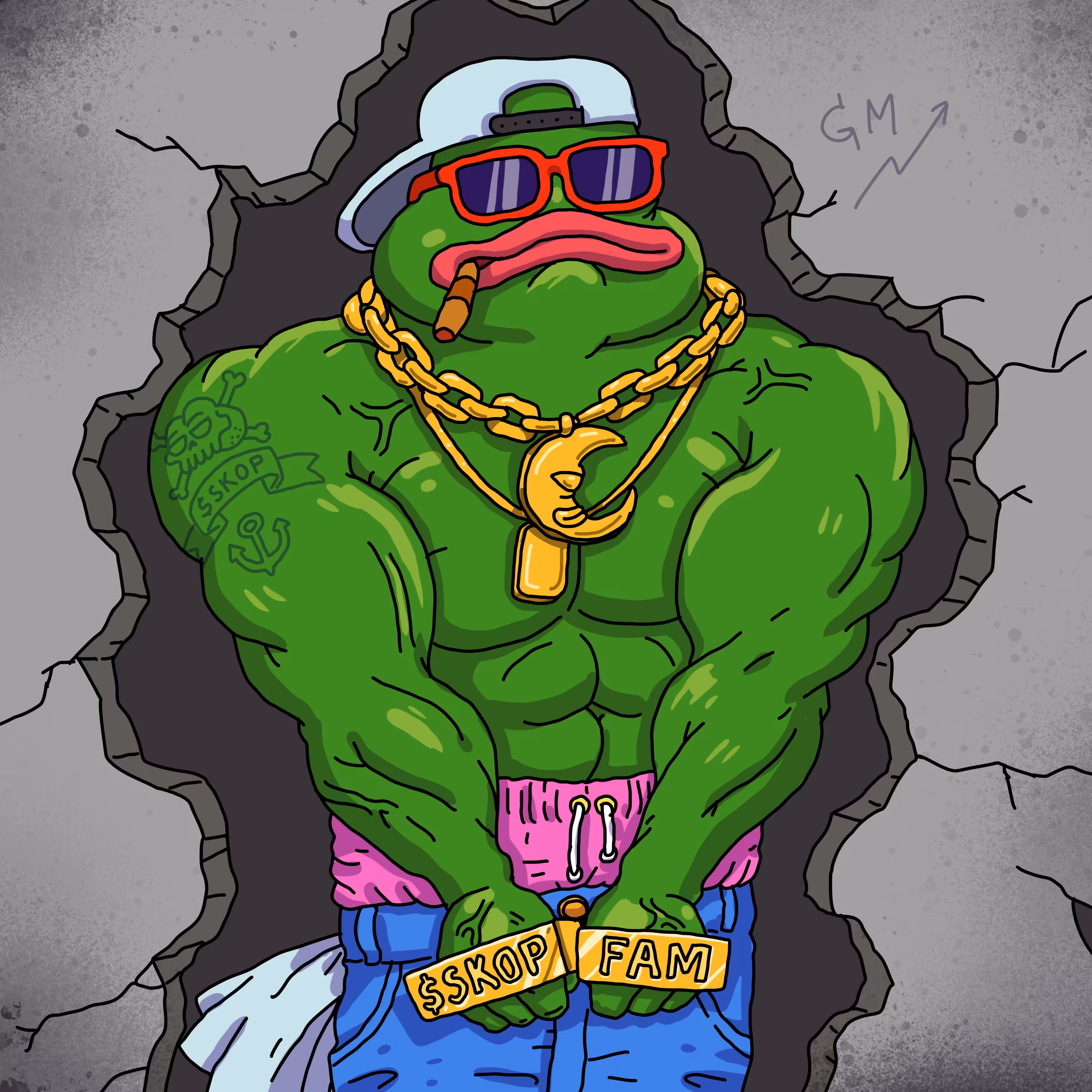 POWER $SKOP FAM 🐸💀💚🌙📈