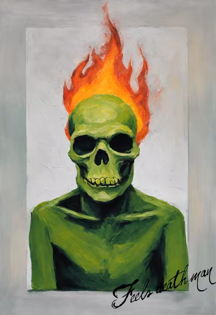 Death's embrace