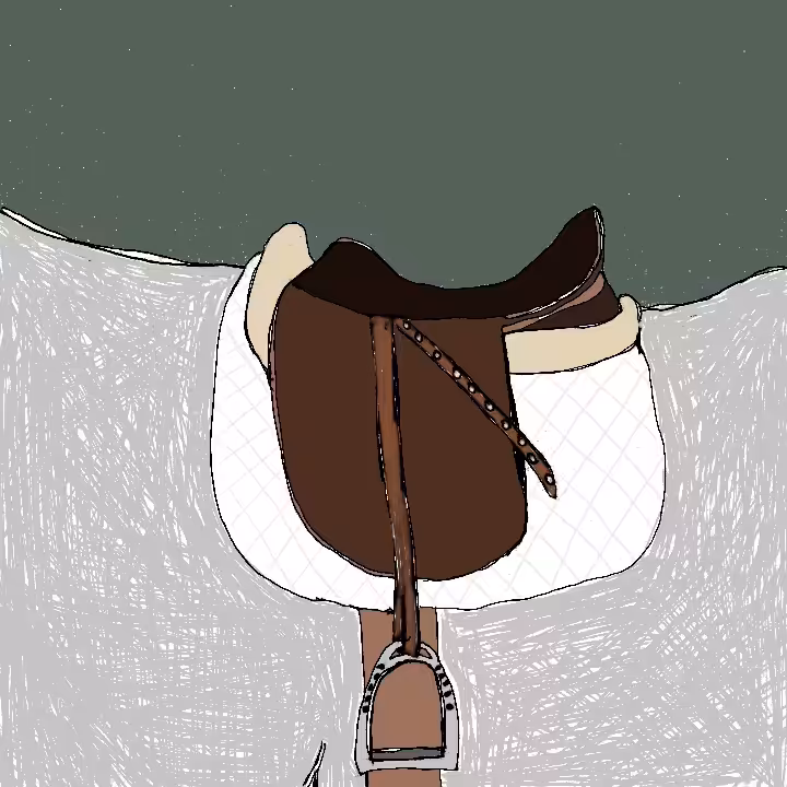 ridin' my pony. 