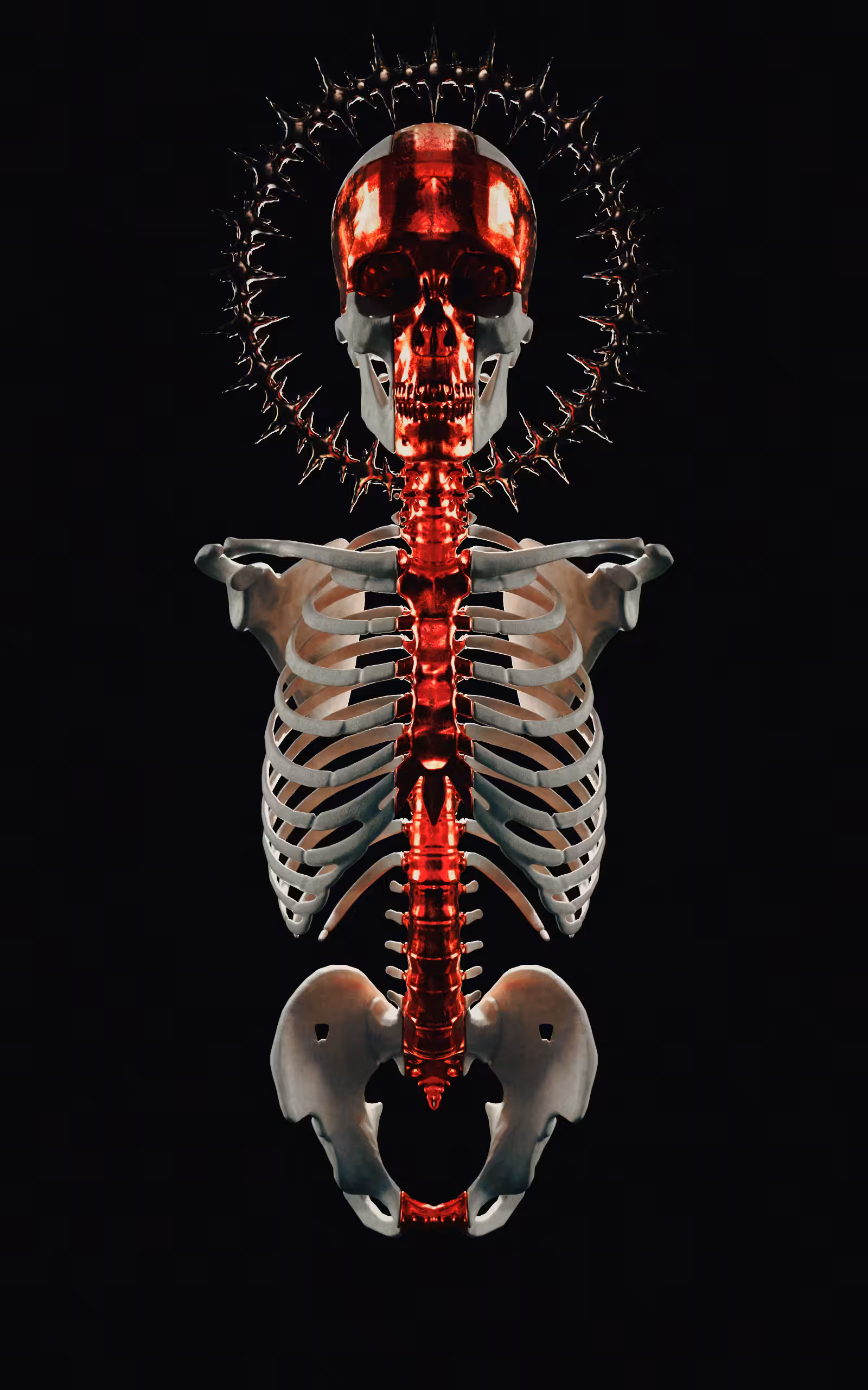 The red skeleton