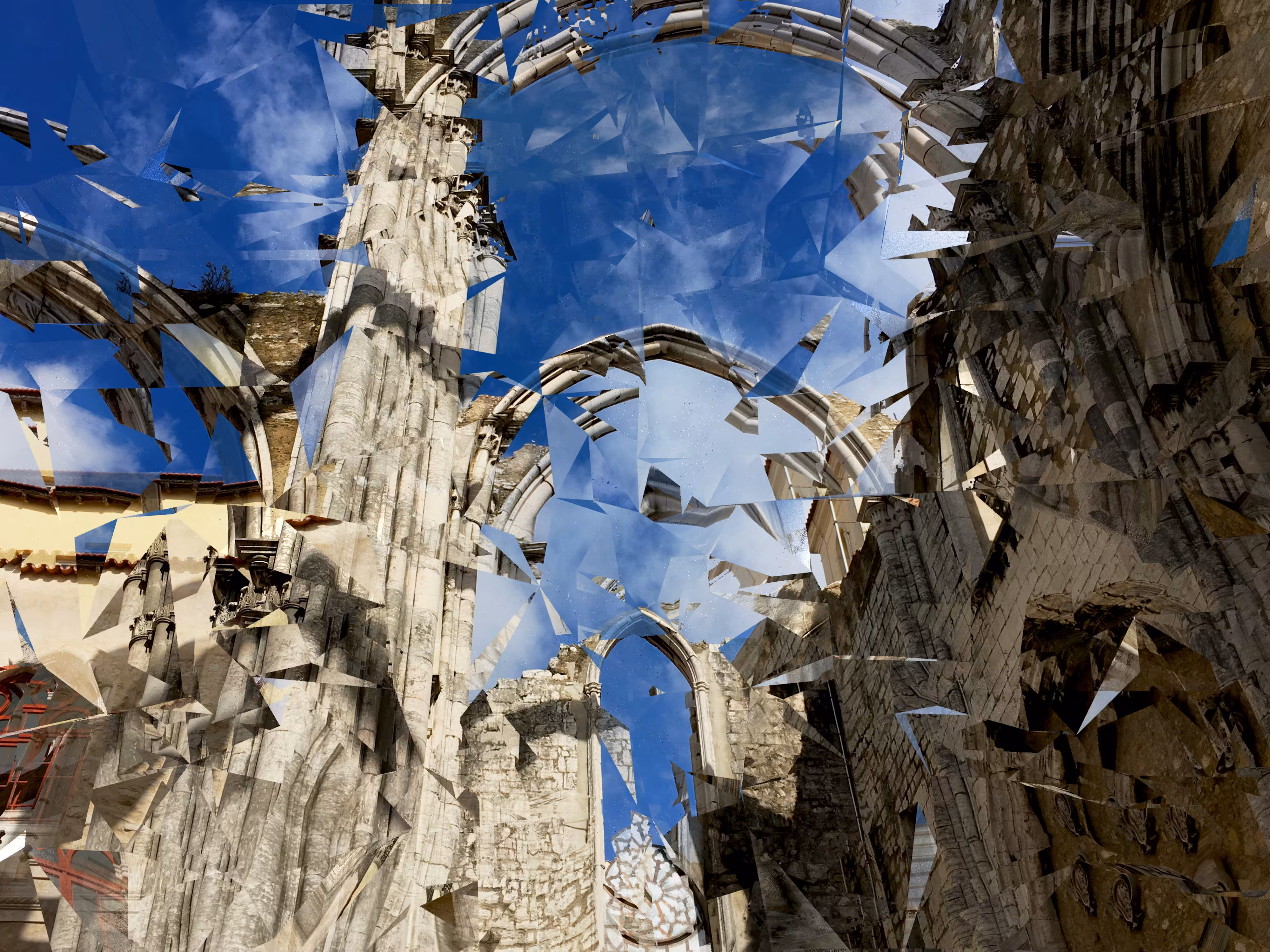Refraction: Carmo Convent, Lisbon