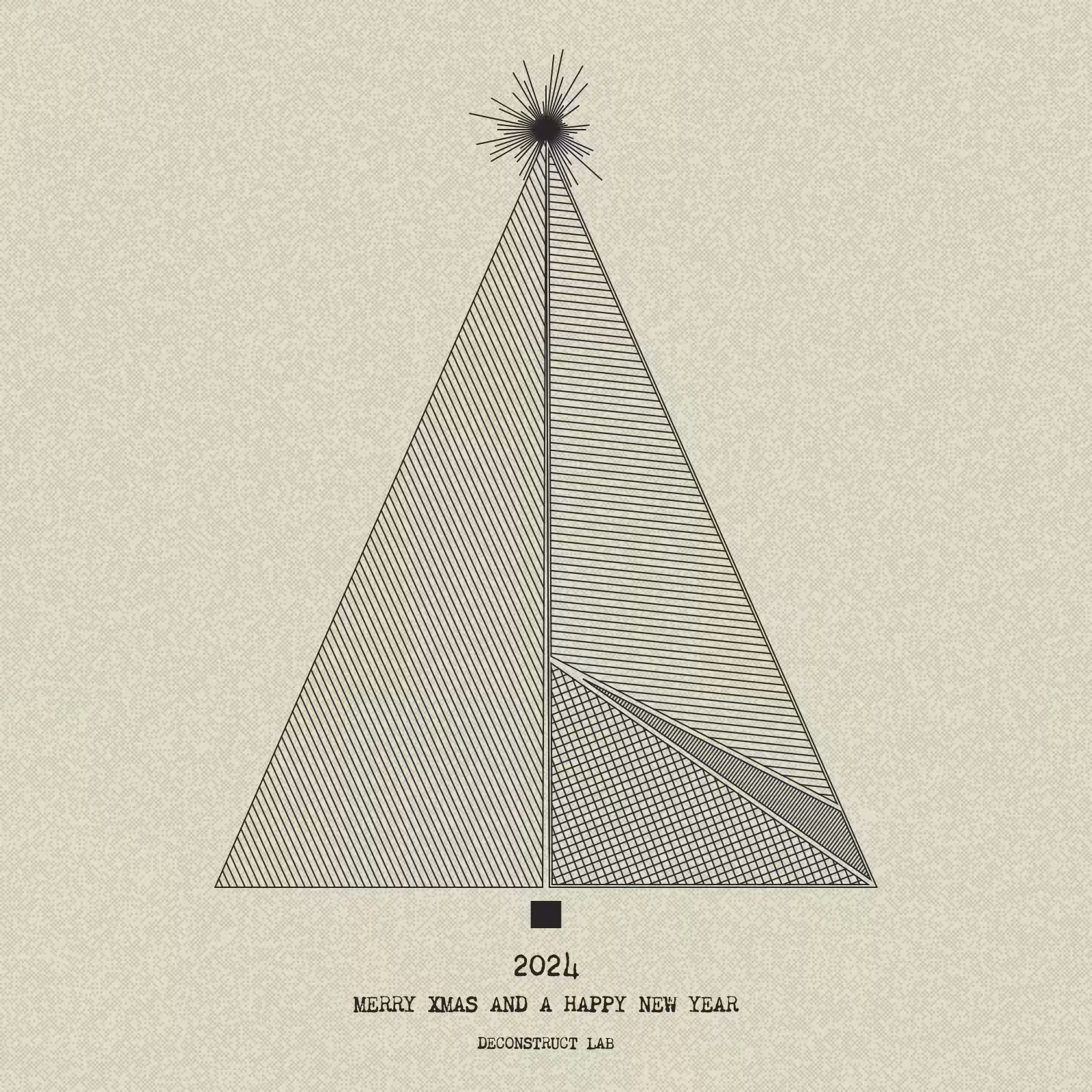 Have Yourself a Merry Little Geometric Tree #3