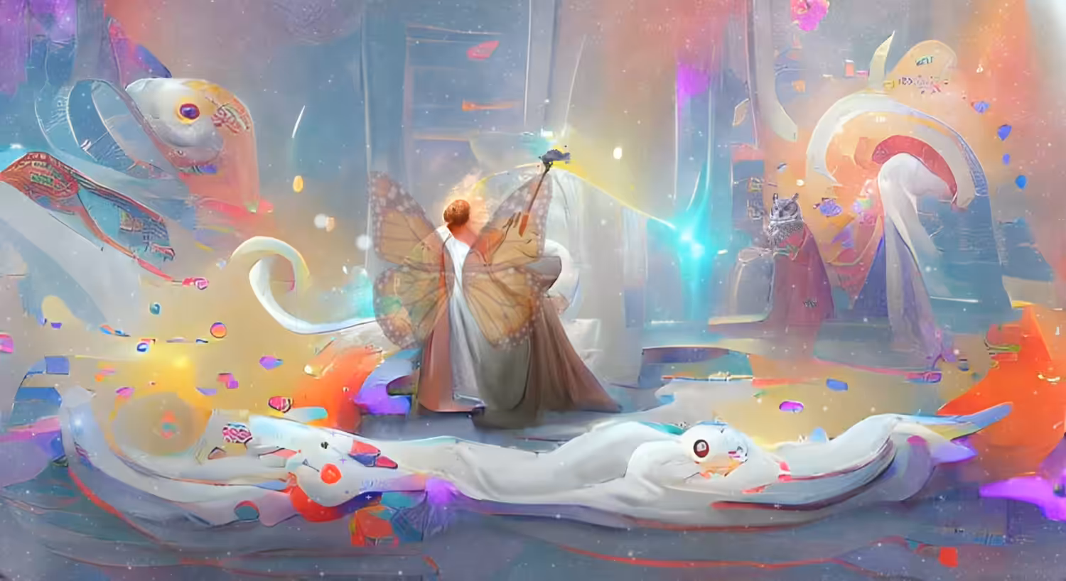 The Fire Fairy and the Wise Wizard