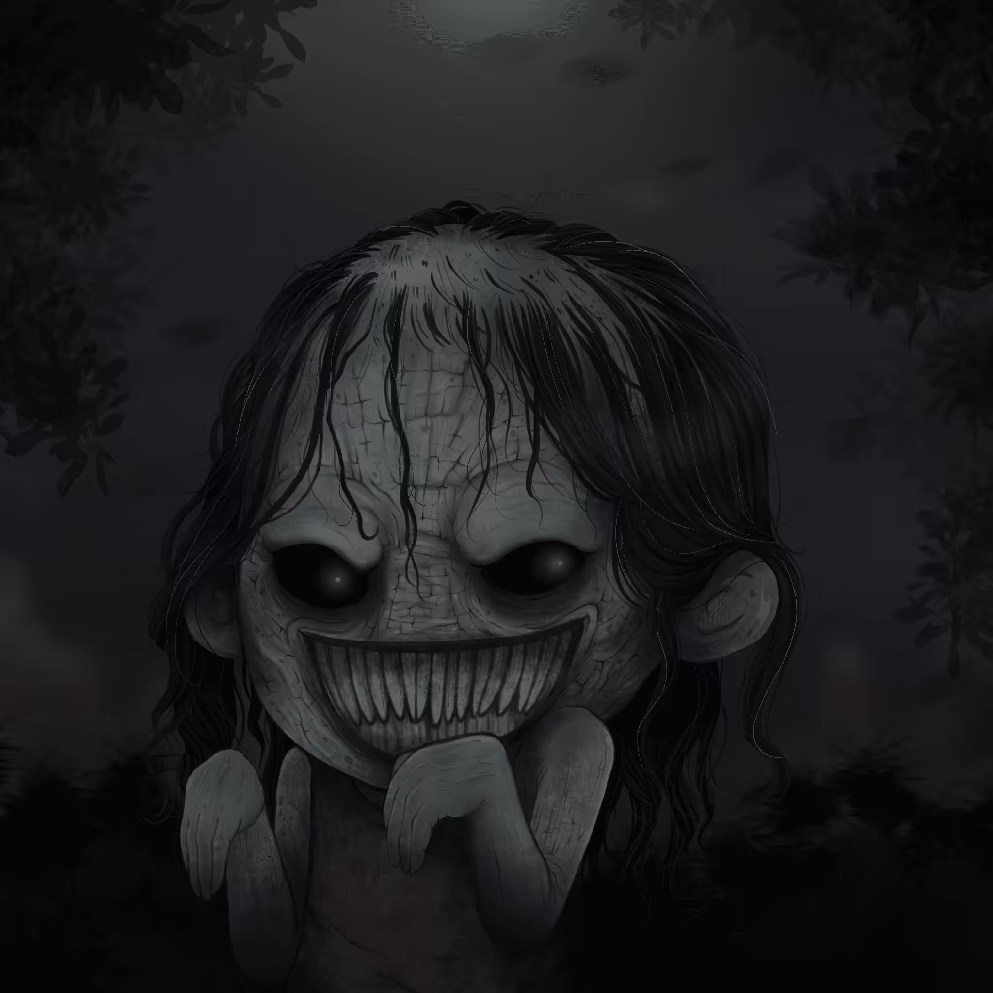 MISSING NOSE THAI GHOST GHOUL