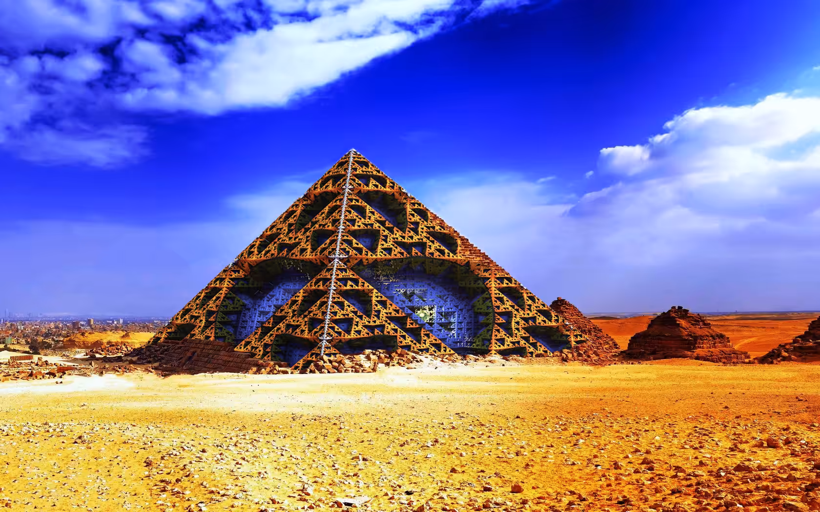 Fractal pyramid