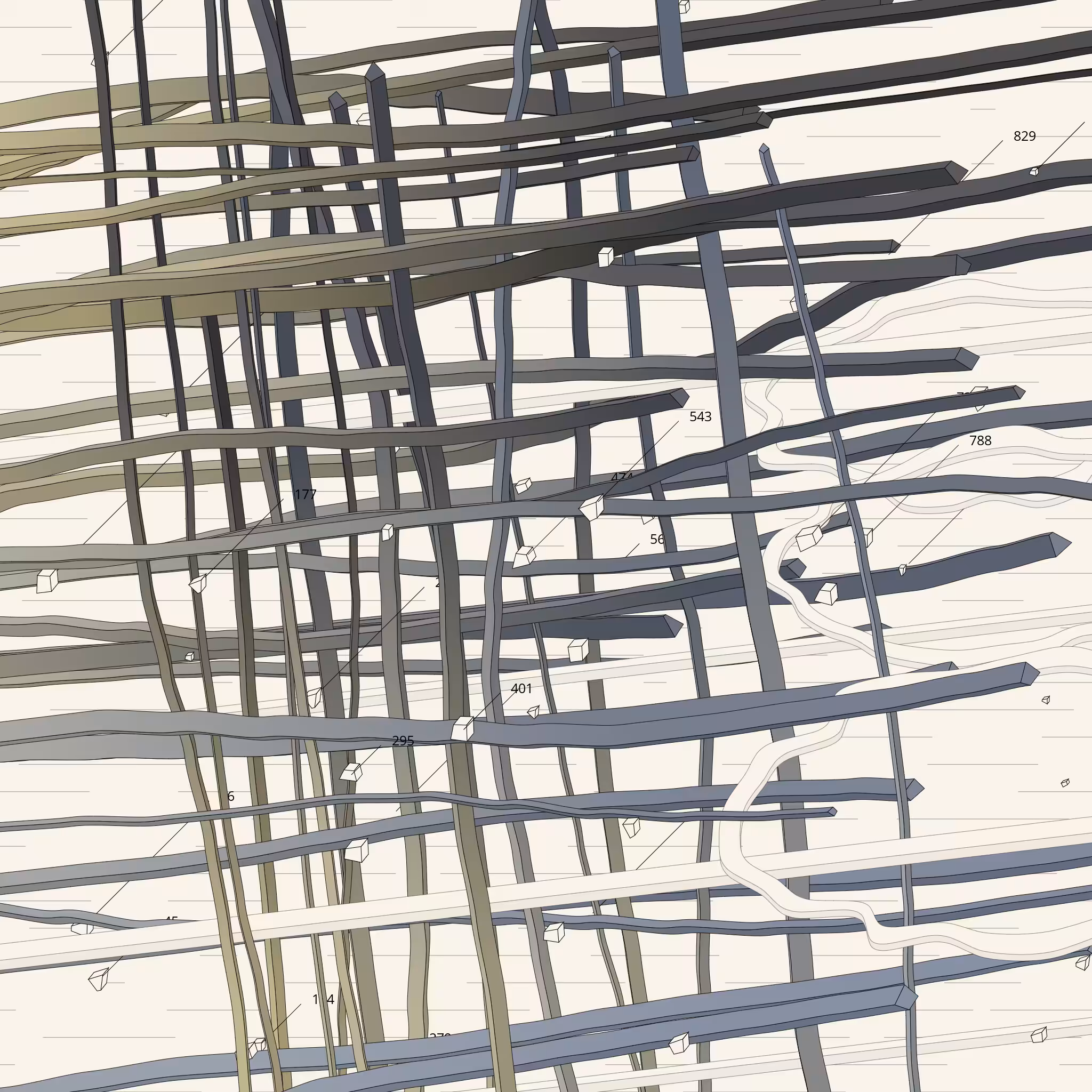 48 perpendicular latitudes #220